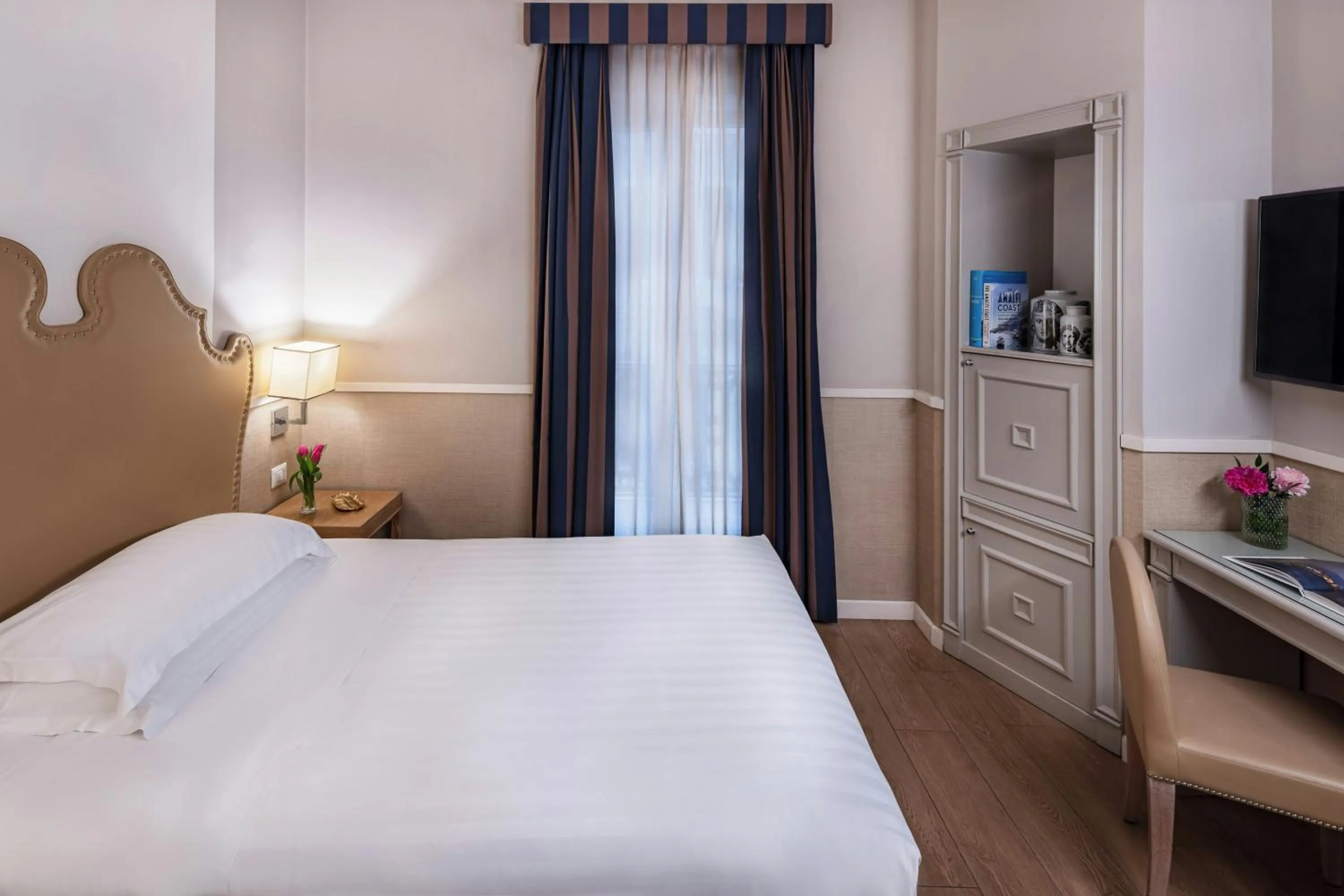 Bedroom, Bed in Starhotels Terminus