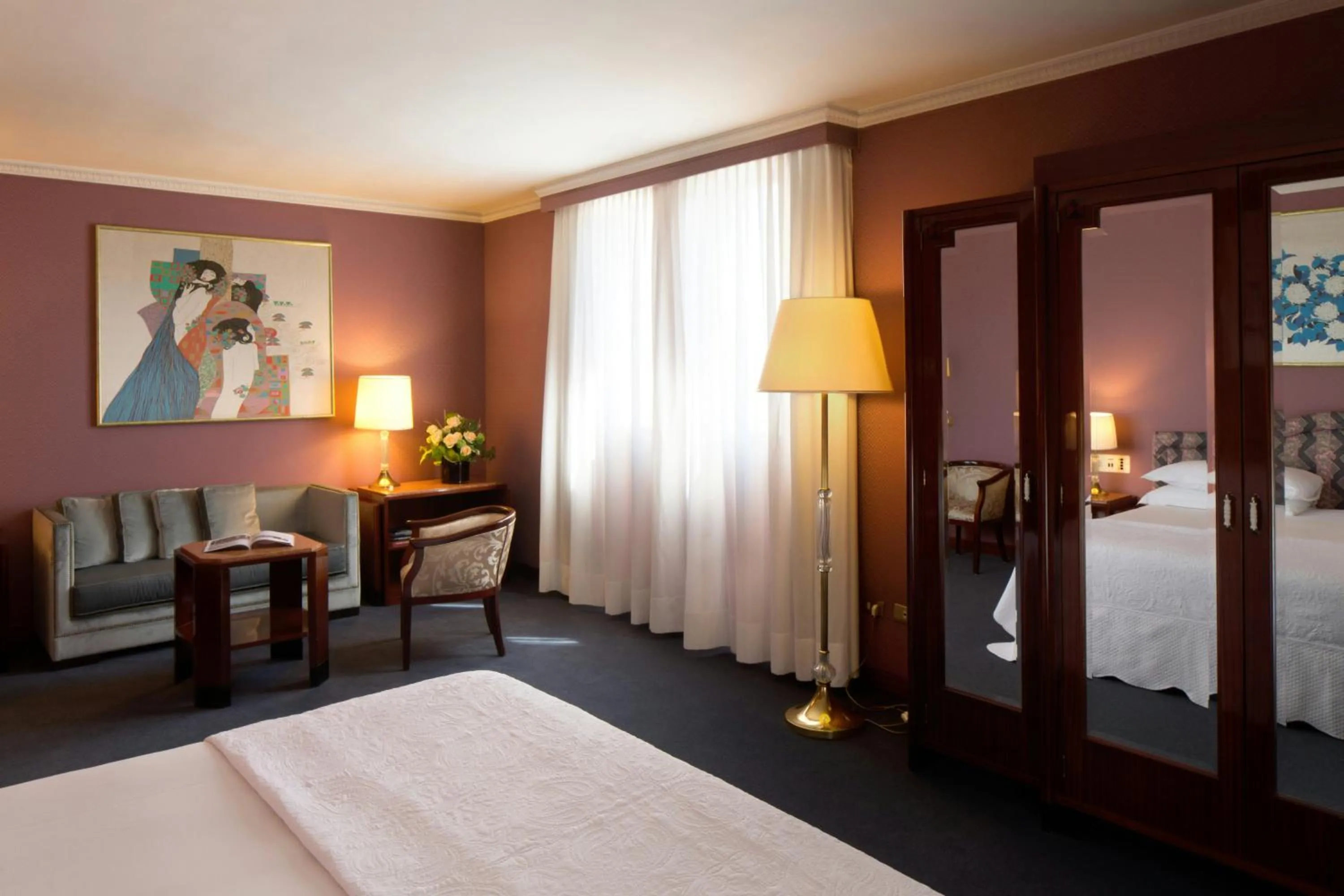 Bedroom, Bed in Starhotels Du Parc