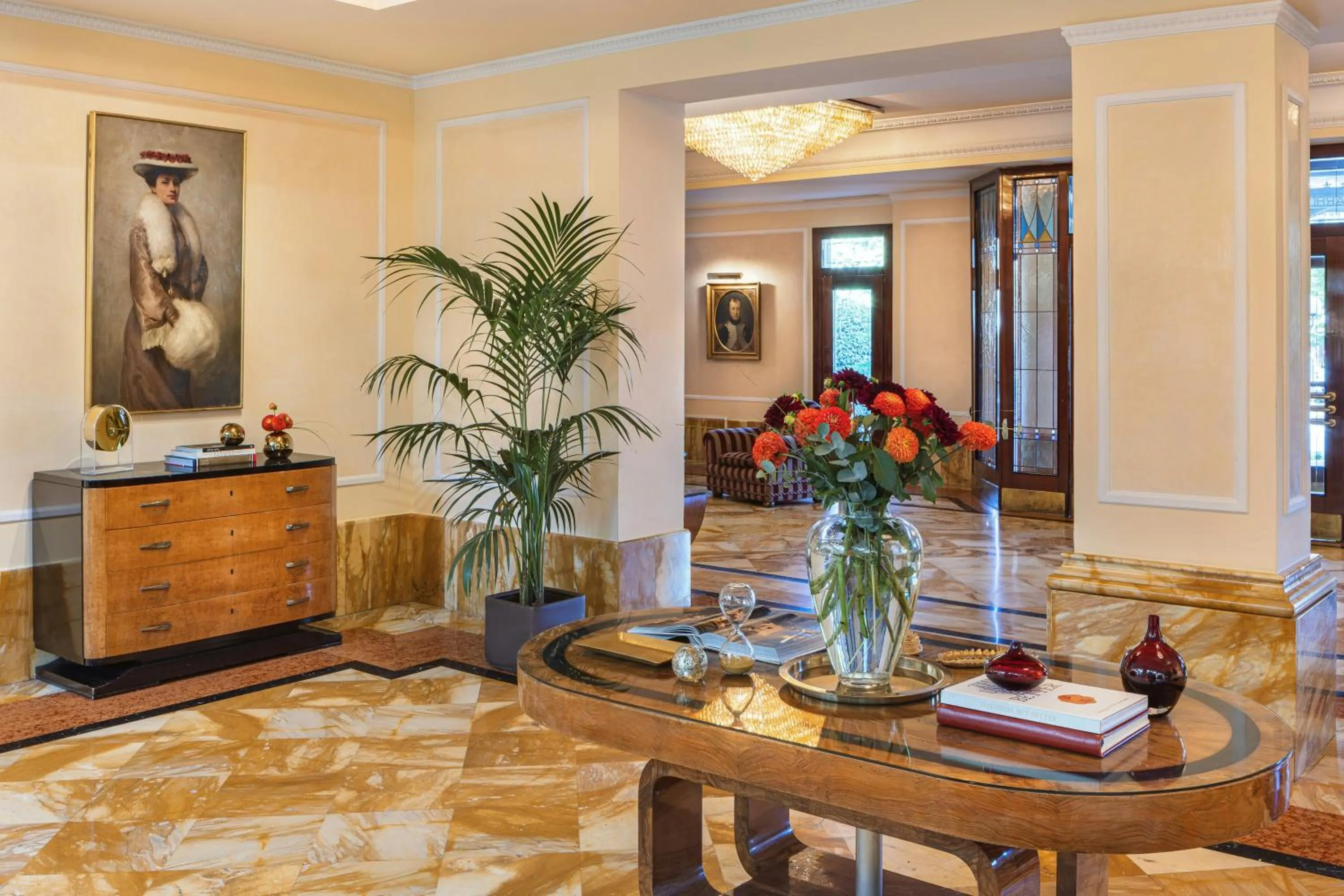 Lobby or reception in Starhotels Du Parc