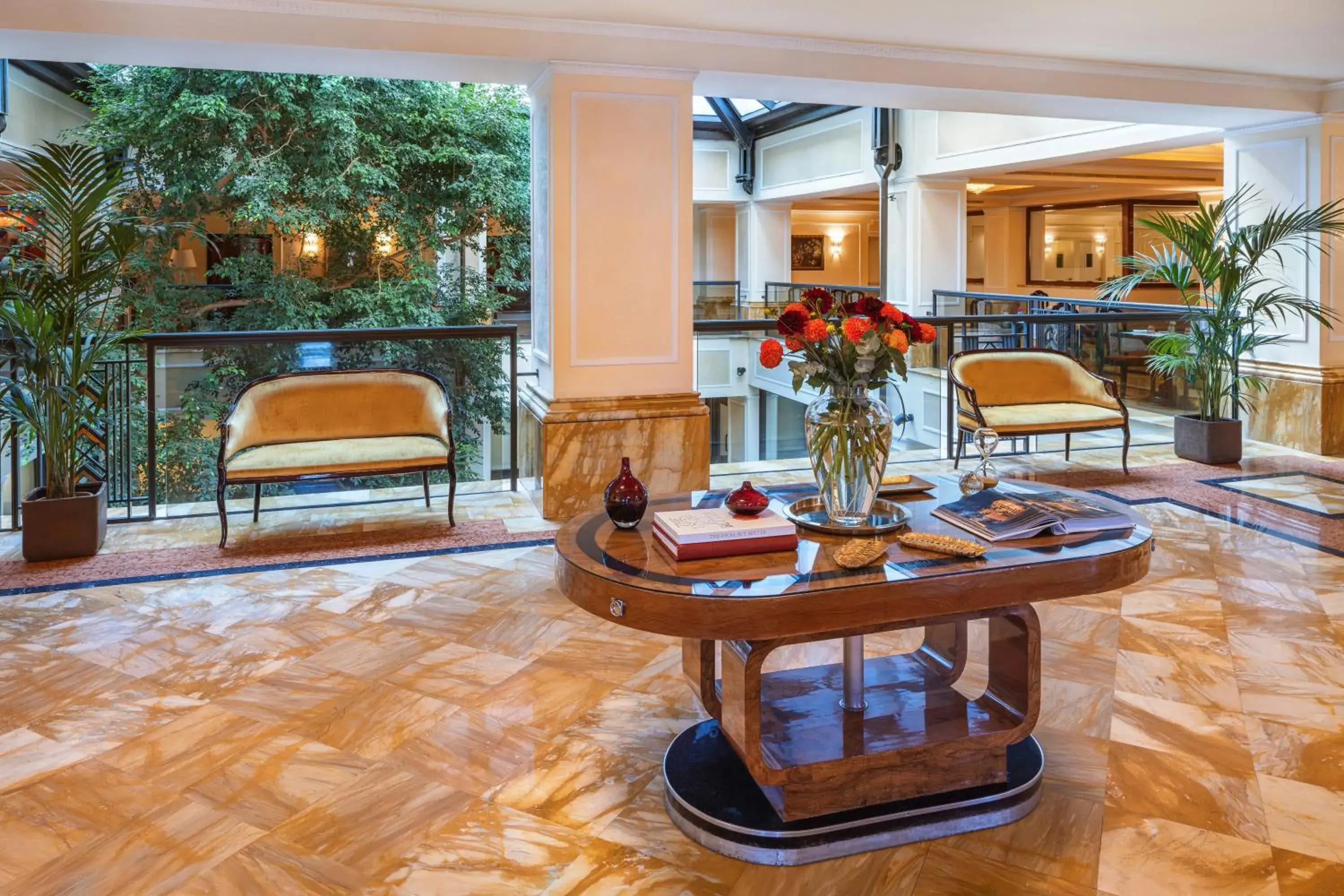 Lobby or reception in Starhotels Du Parc Lobby or reception in Starhotels Du Parc