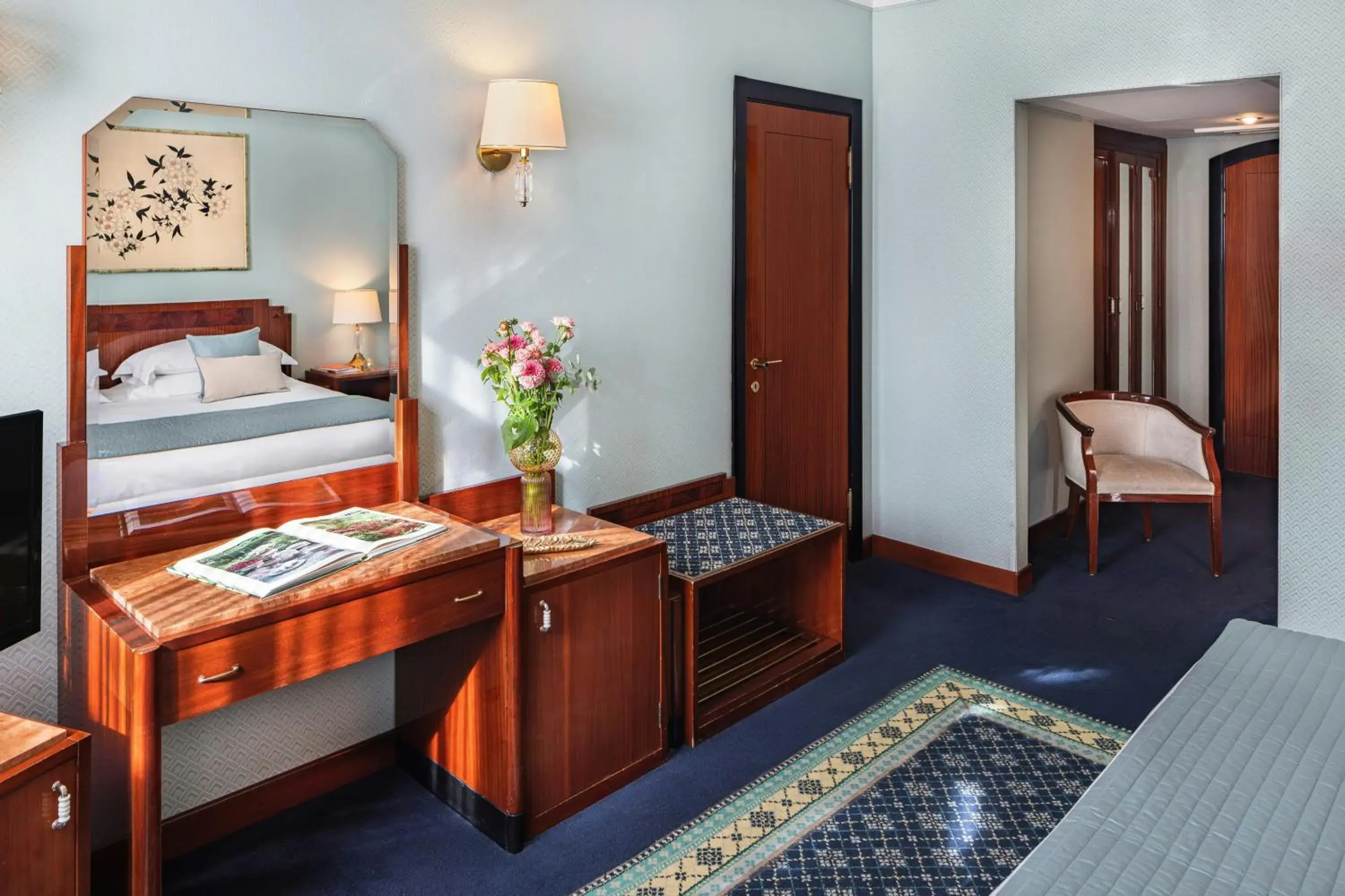 Bedroom, Bed in Starhotels Du Parc Bedroom, Bed in Starhotels Du Parc