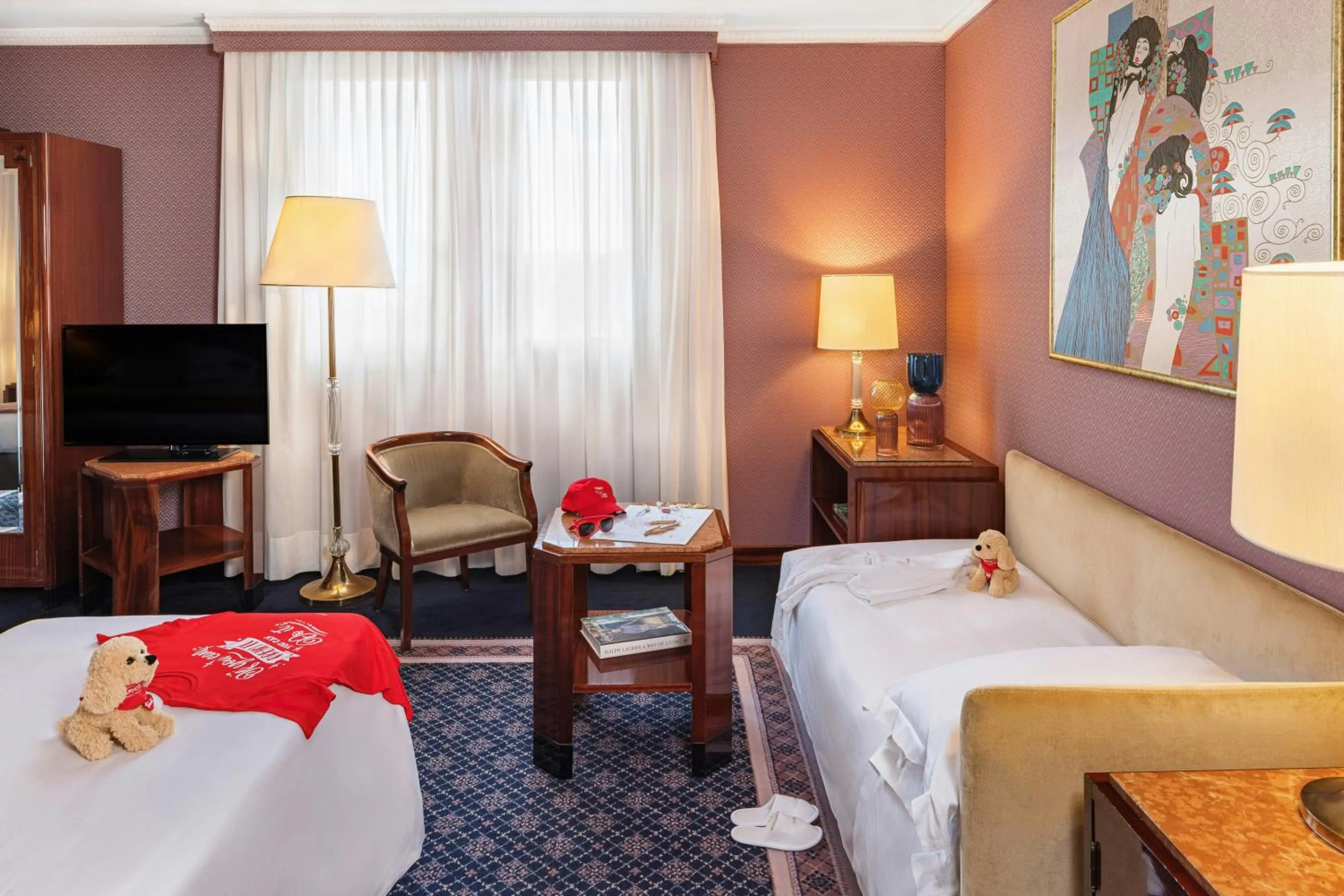 Game Room, Bed in Starhotels Du Parc