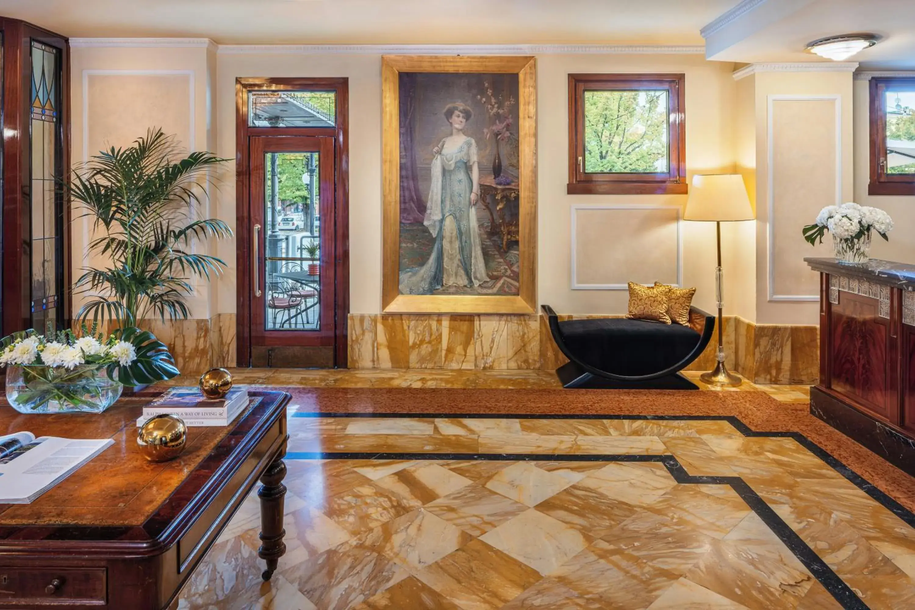 Lobby or reception in Starhotels Du Parc Lobby or reception in Starhotels Du Parc