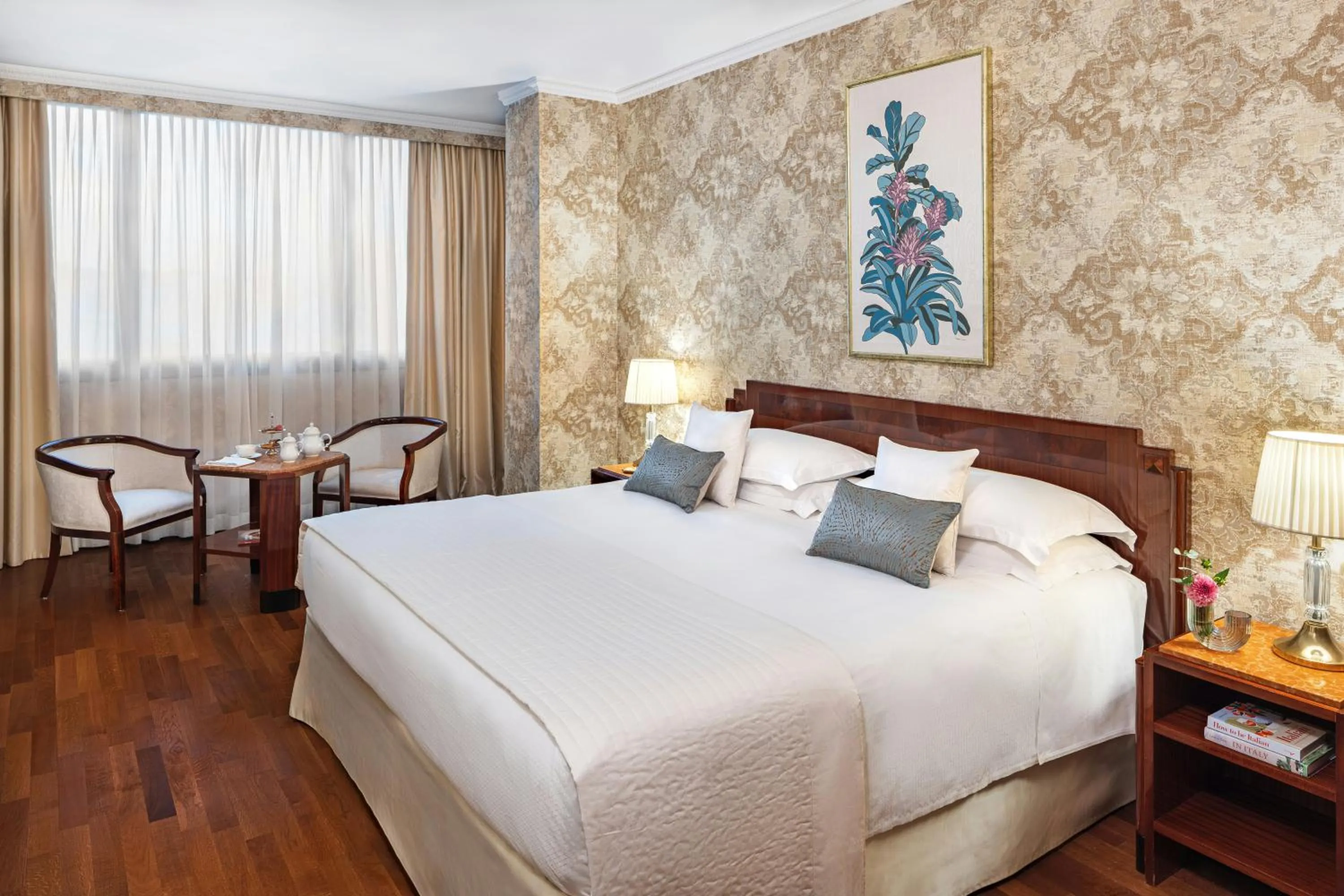 Bedroom, Bed in Starhotels Du Parc