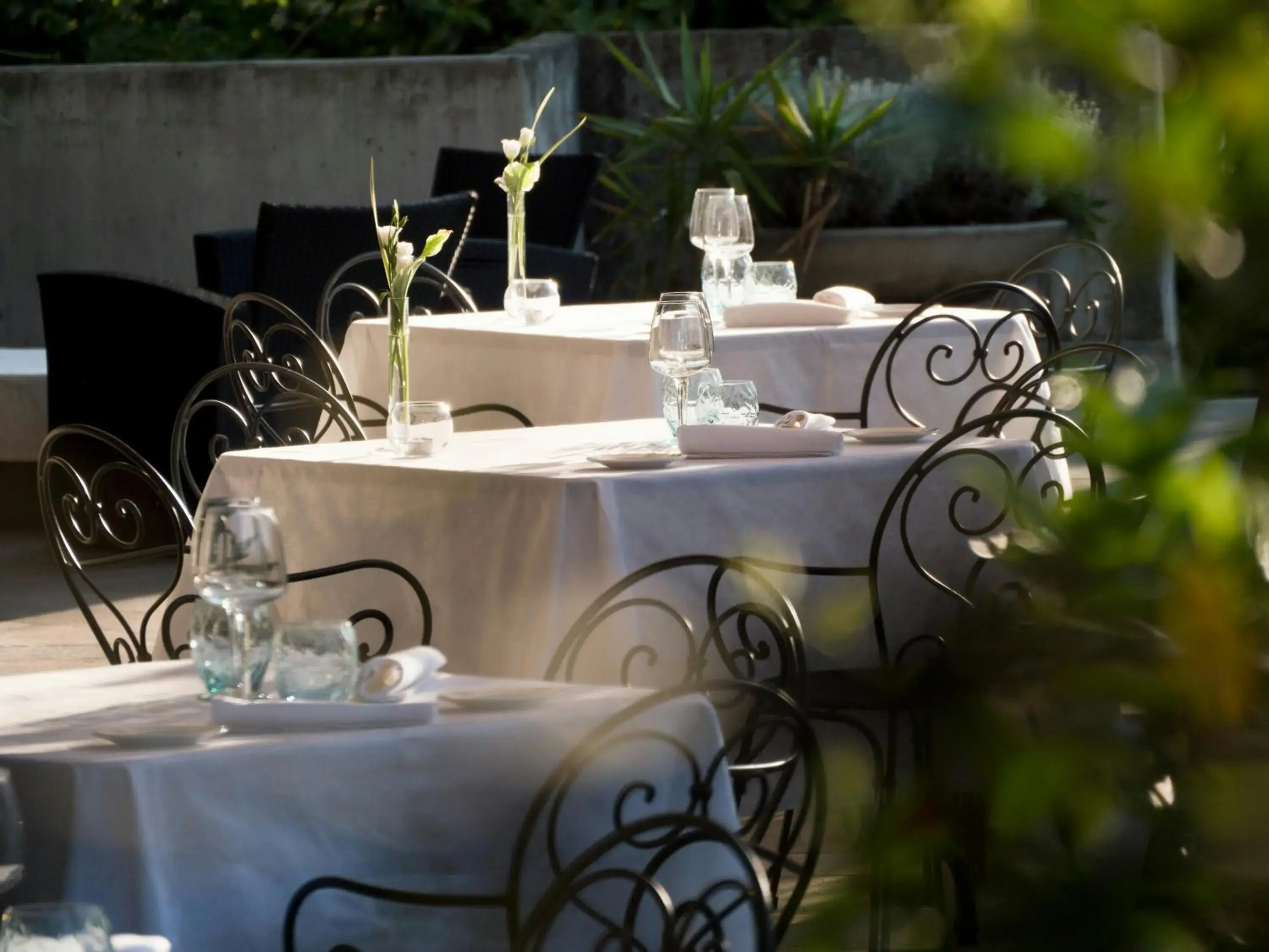 Inner courtyard view in Starhotels Du Parc Inner courtyard view in Starhotels Du Parc