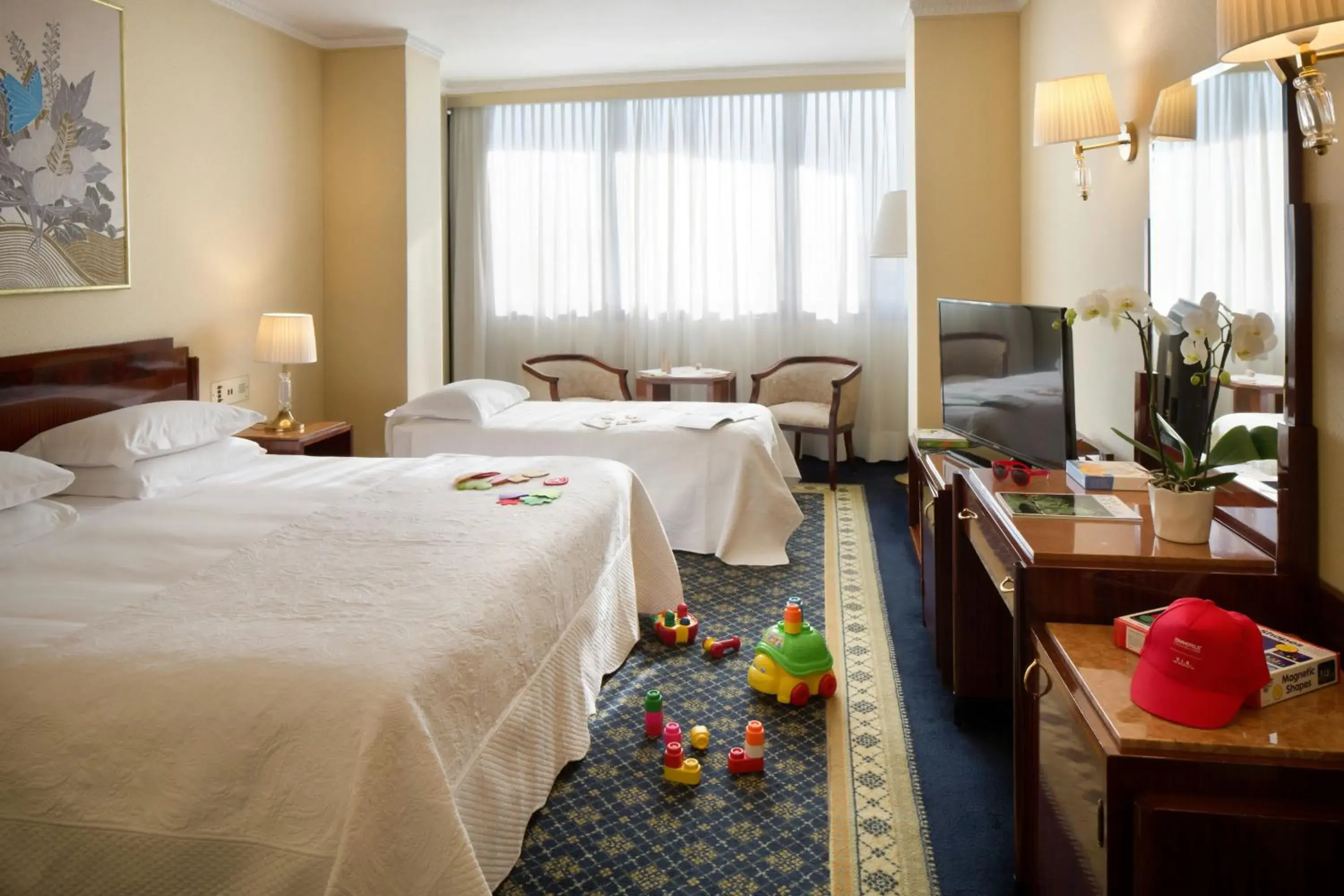 Photo of the whole room, Bed in Starhotels Du Parc Photo of the whole room, Bed in Starhotels Du Parc