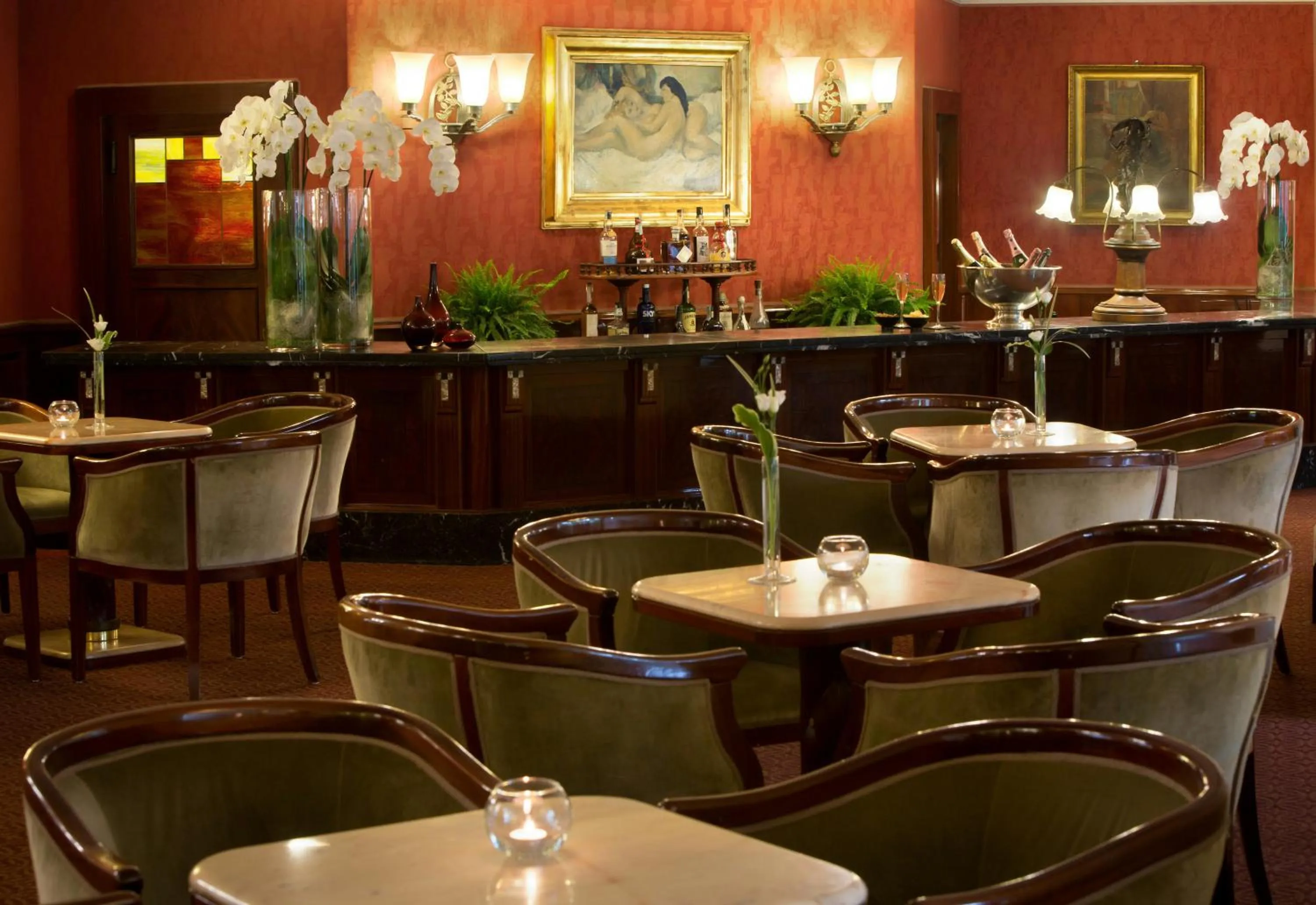 Lounge or bar in Starhotels Du Parc