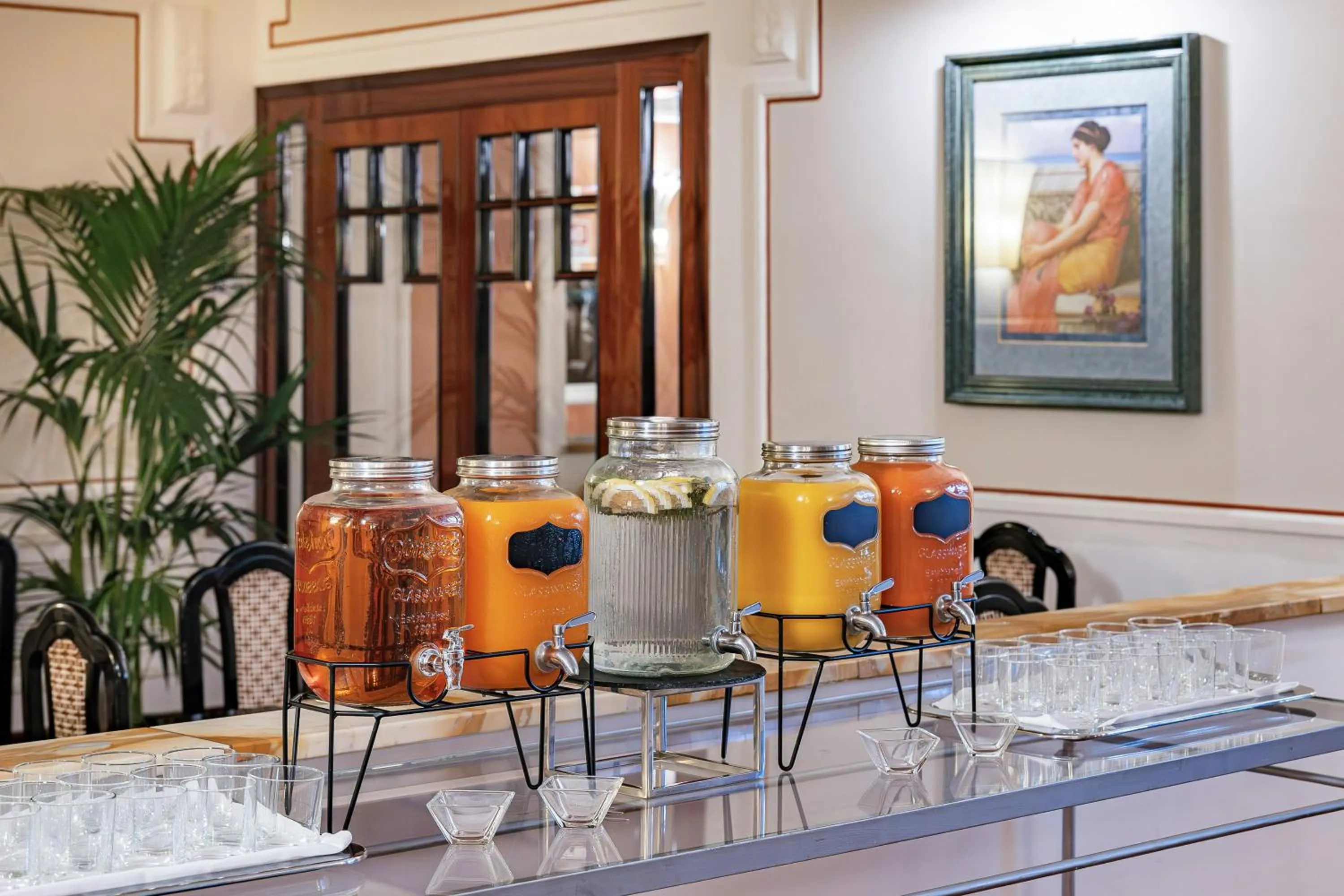 Buffet breakfast in Starhotels Du Parc