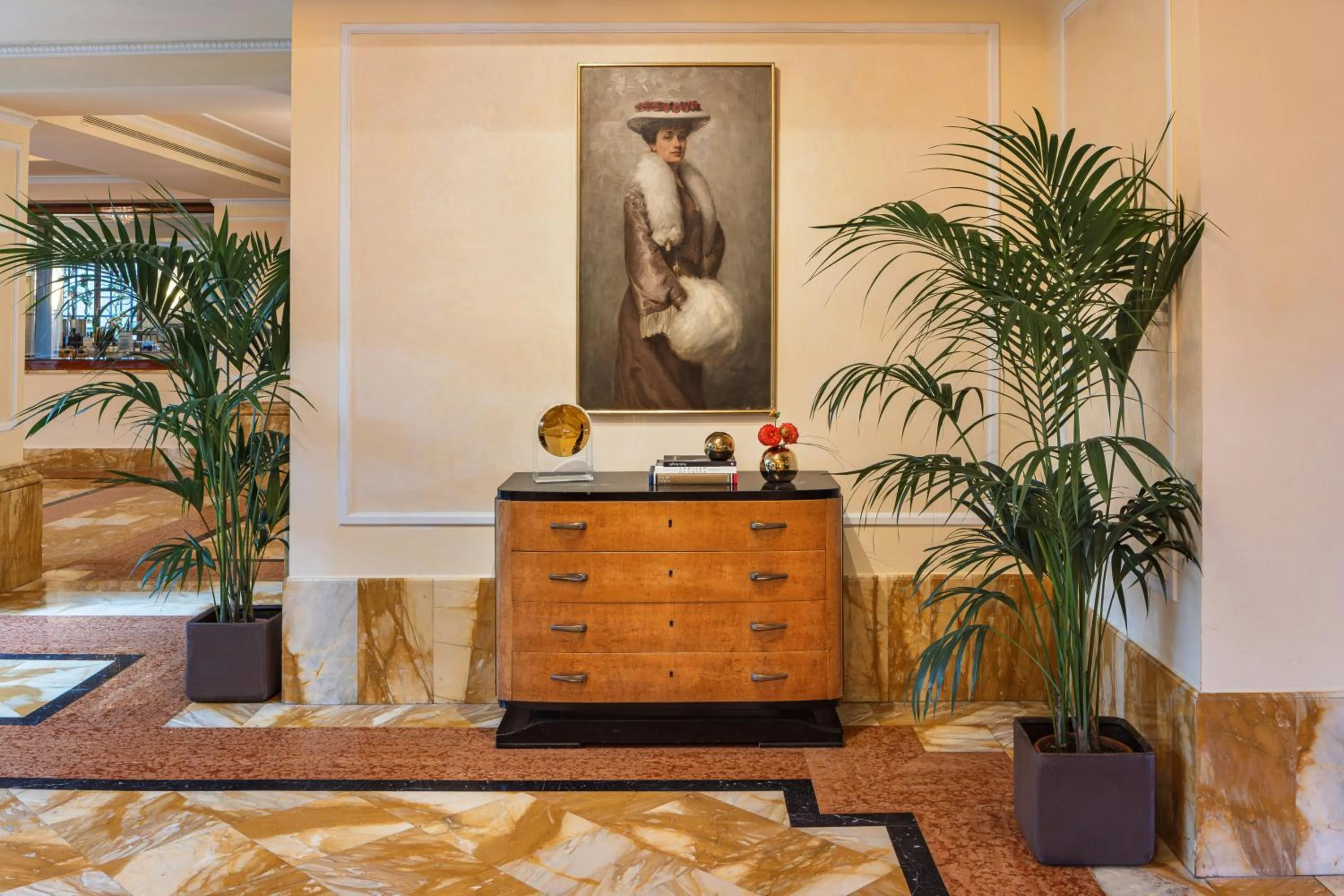 Lobby or reception in Starhotels Du Parc