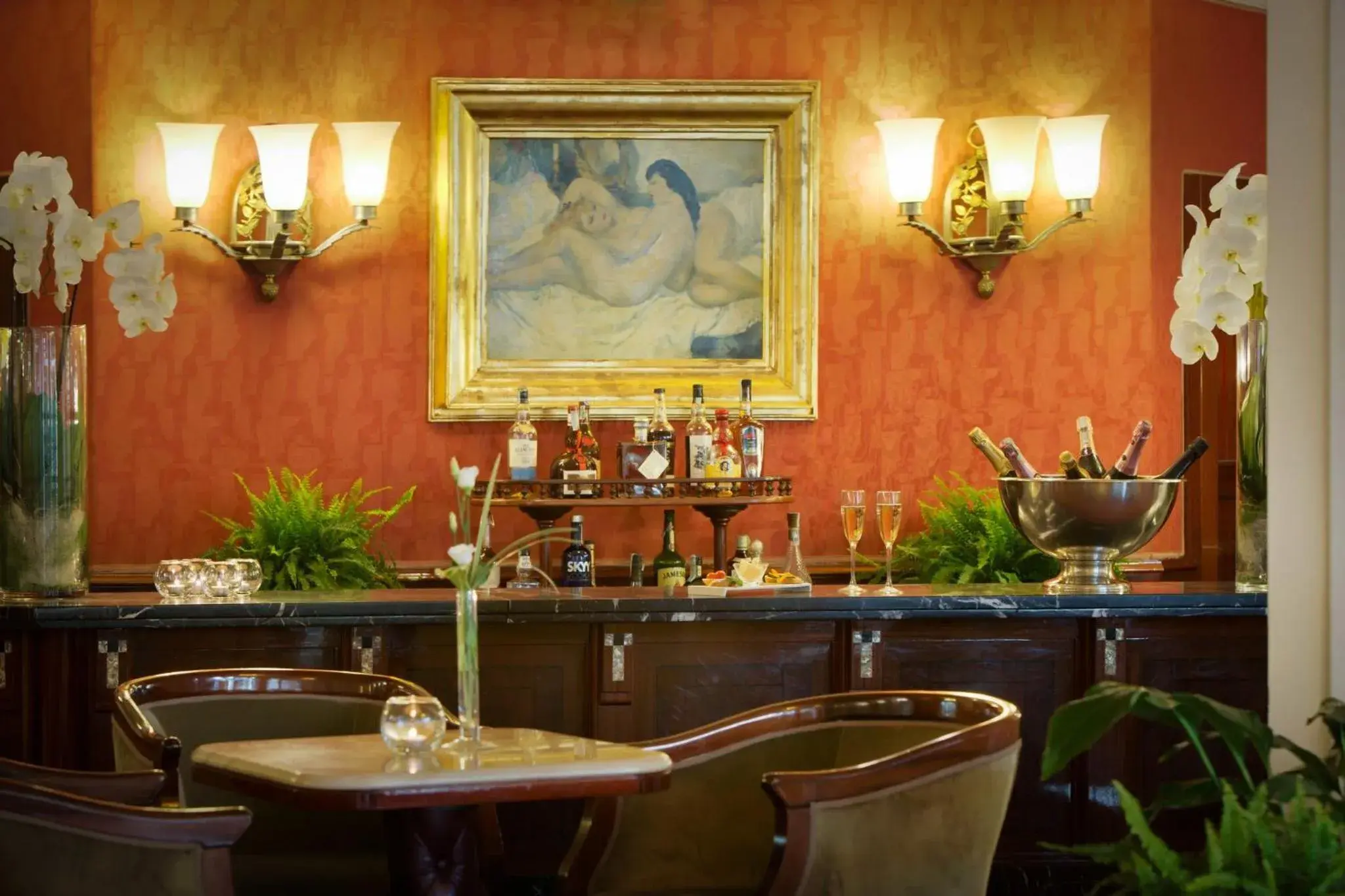 Lounge or bar in Starhotels Du Parc Lounge or bar in Starhotels Du Parc