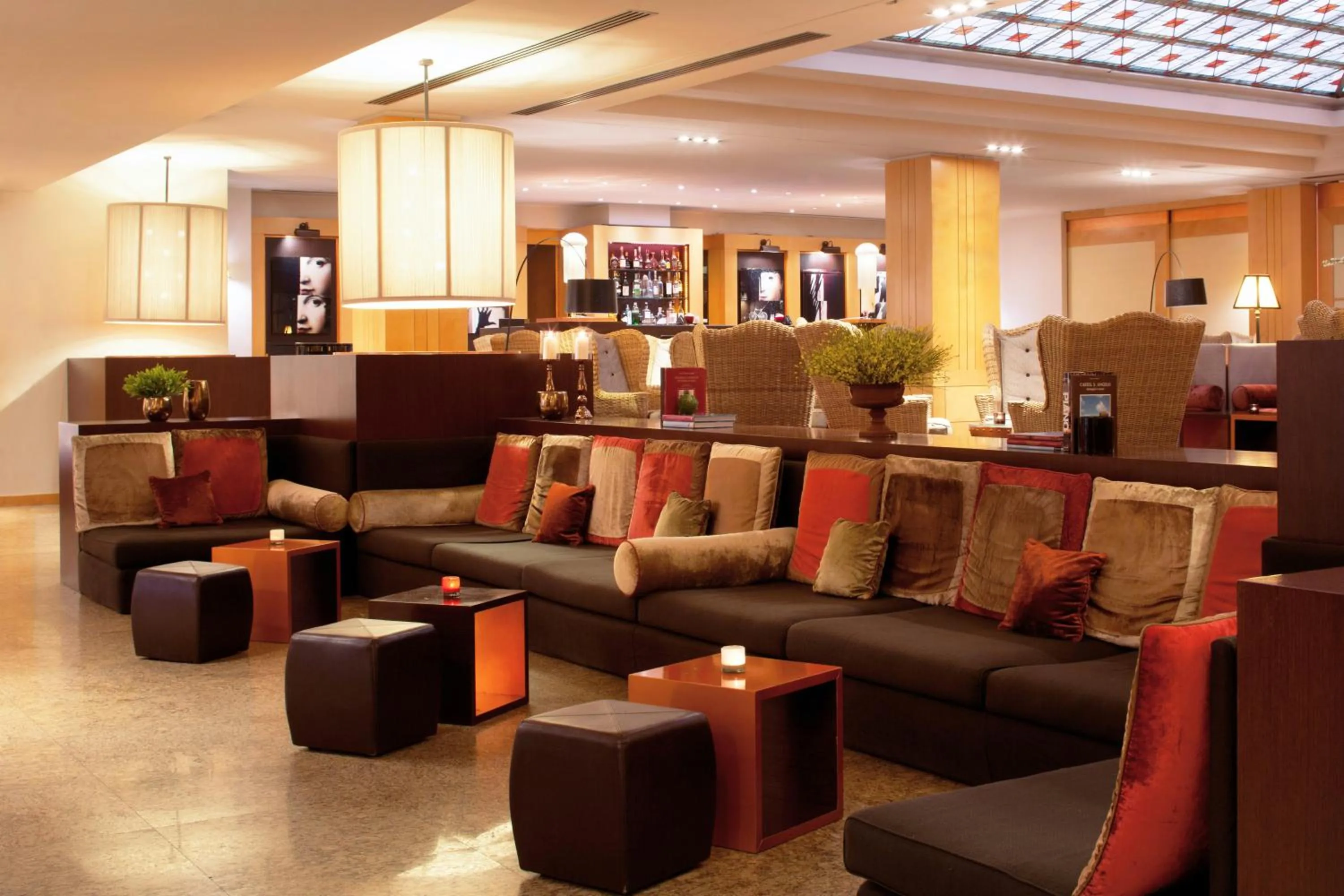 Lobby or reception in Starhotels Metropole