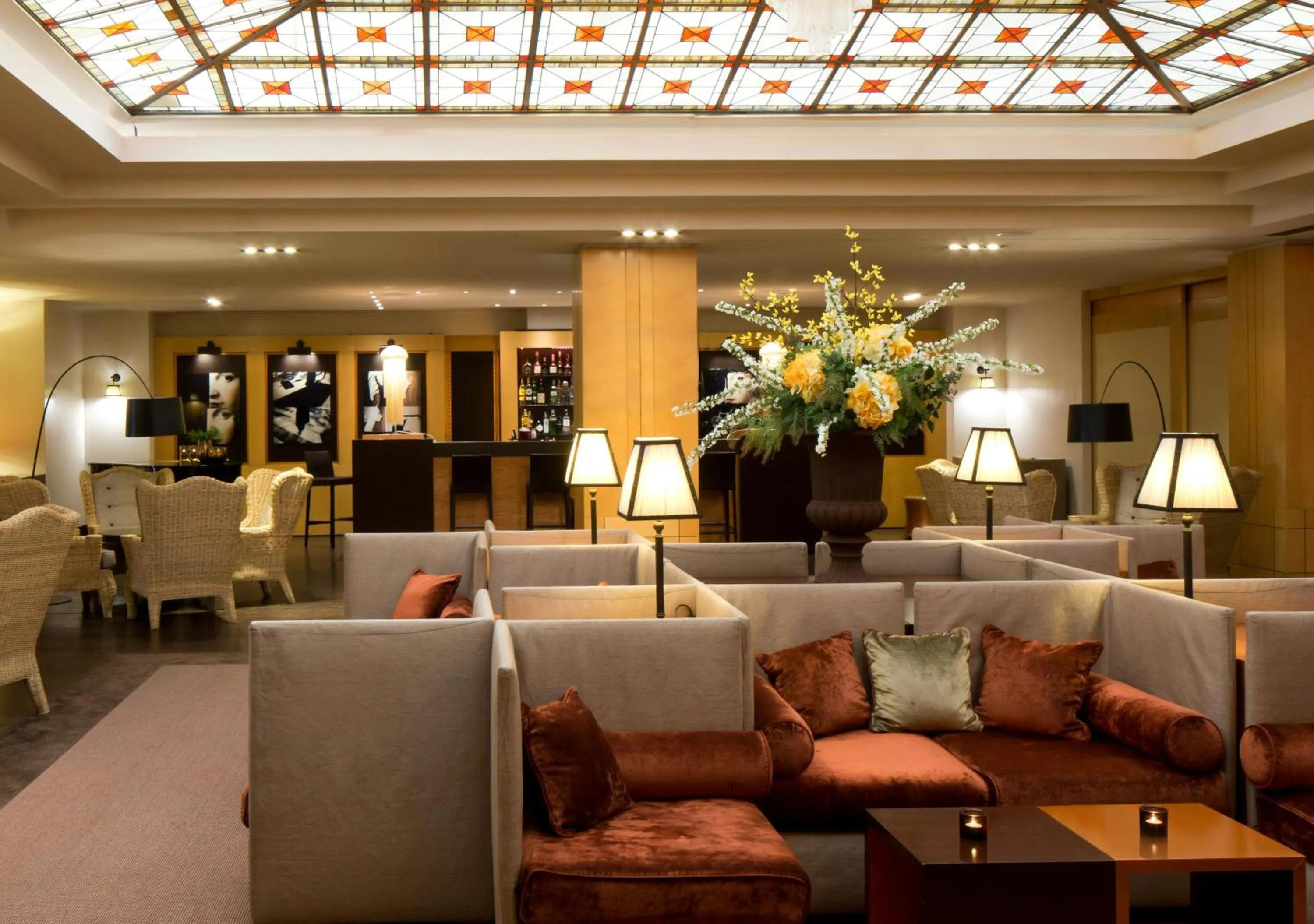 Lounge or bar in Starhotels Metropole