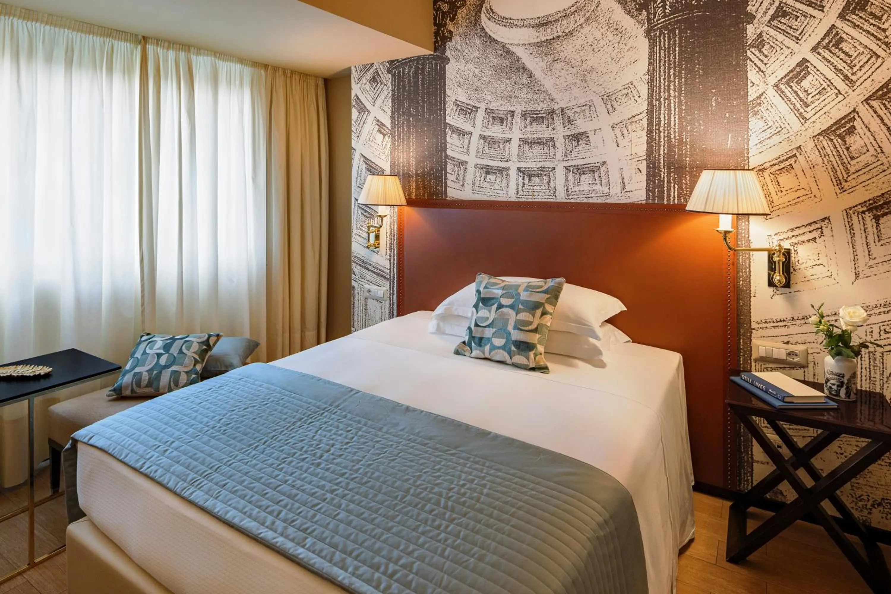 Photo of the whole room, Bed in Starhotels Michelangelo Rome