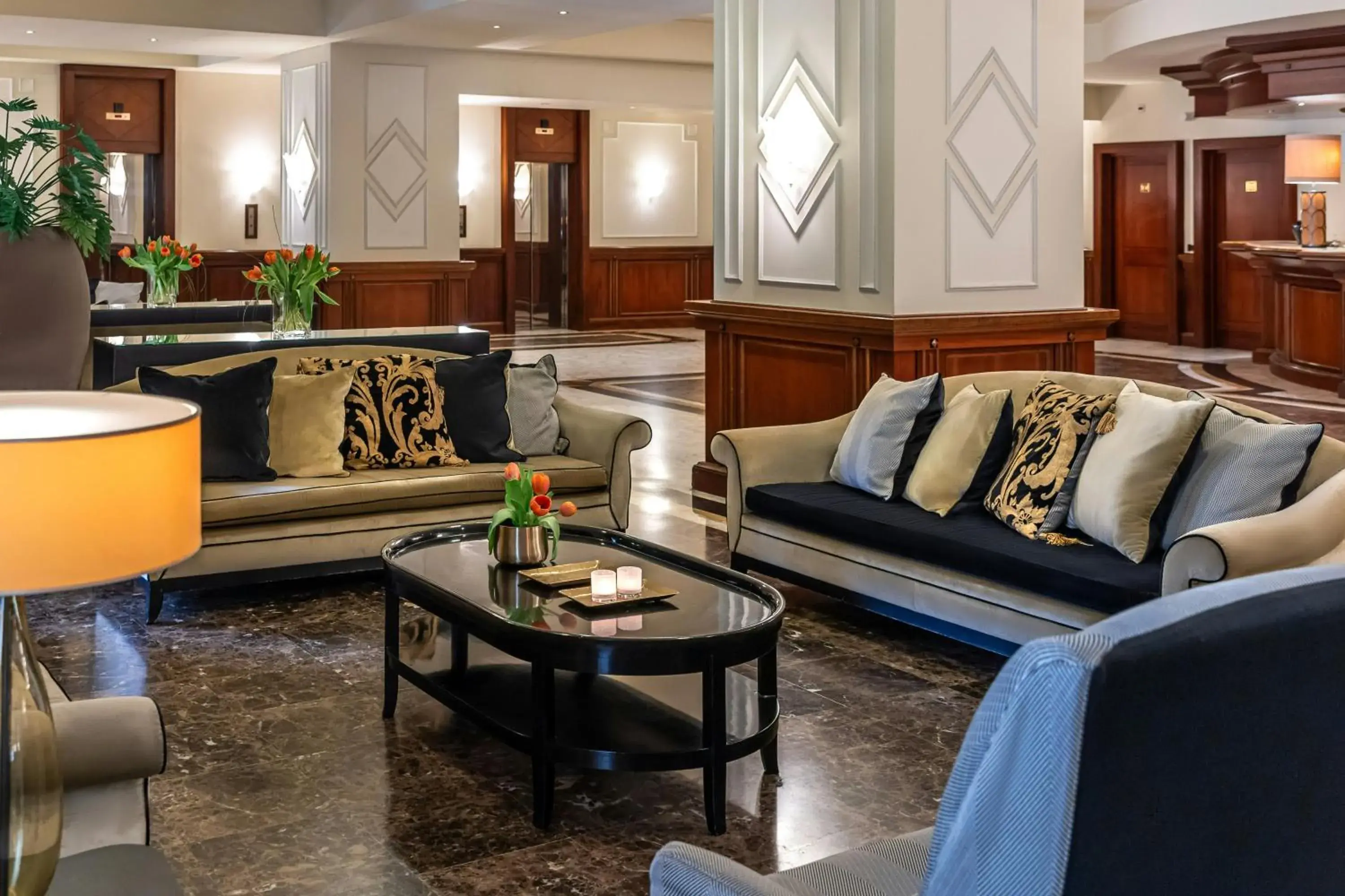 Lobby or reception in Starhotels Majestic Lobby or reception in Starhotels Majestic