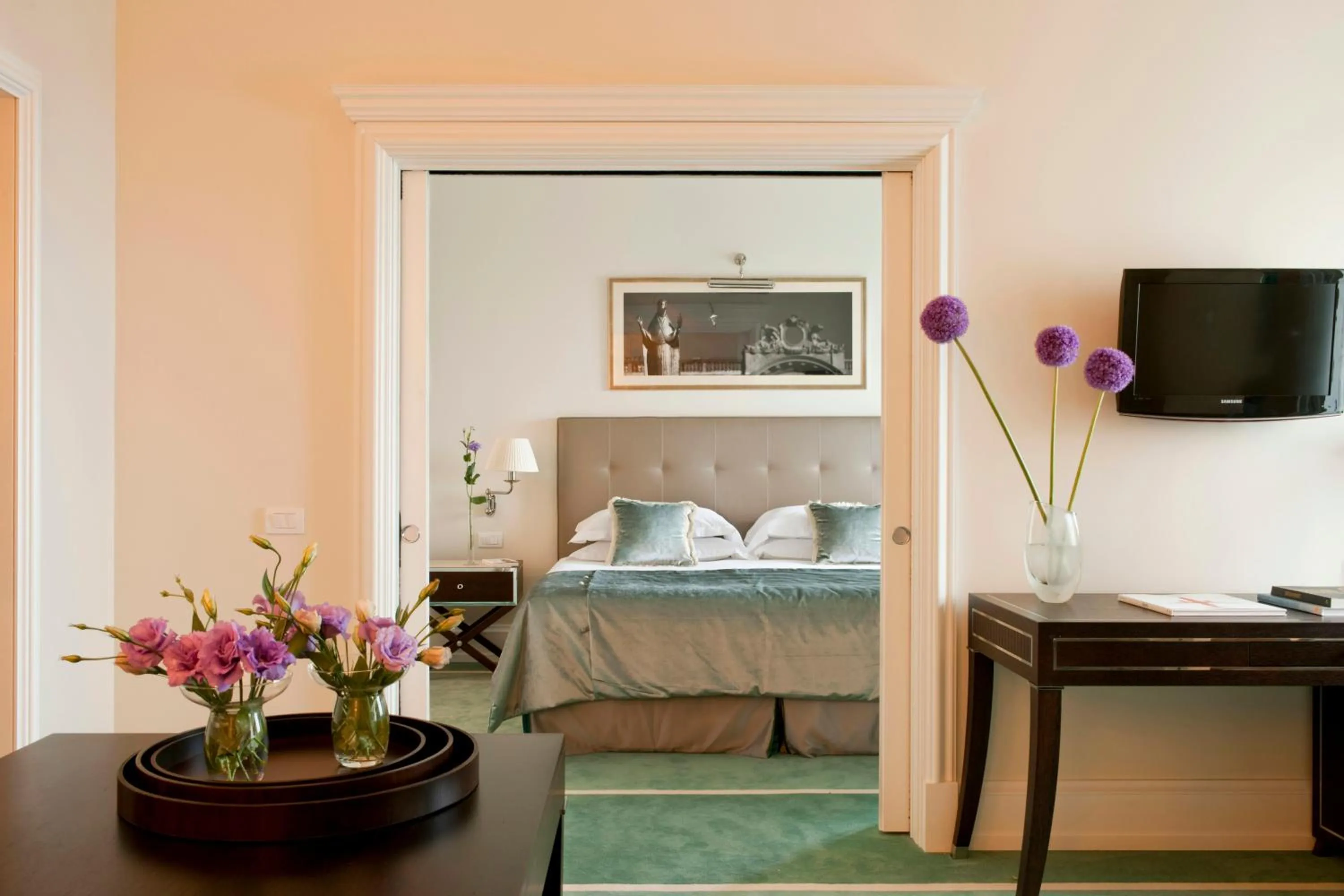 Photo of the whole room, Bed in Savoia Excelsior Palace Trieste - Starhotels Collezione