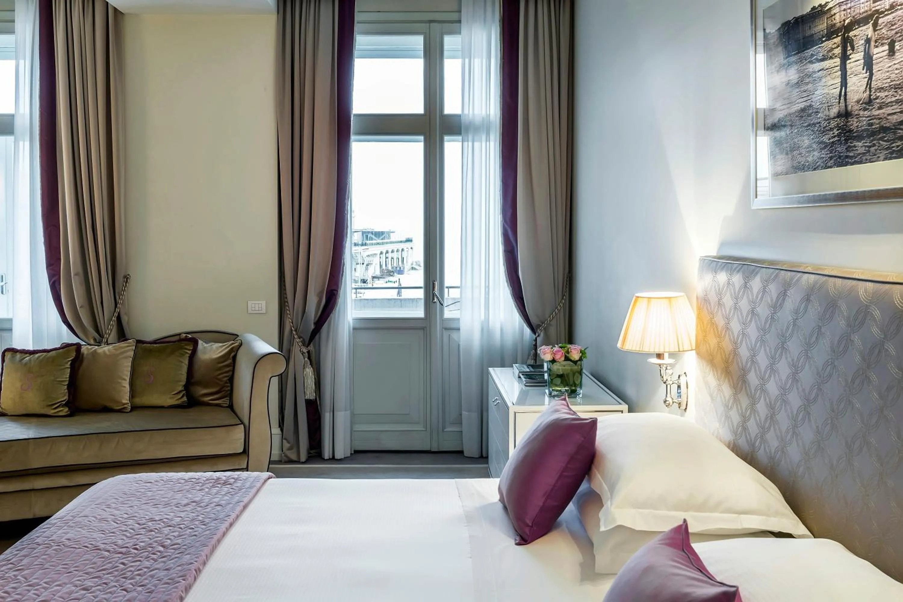 Bedroom, Bed in Savoia Excelsior Palace Trieste - Starhotels Collezione
