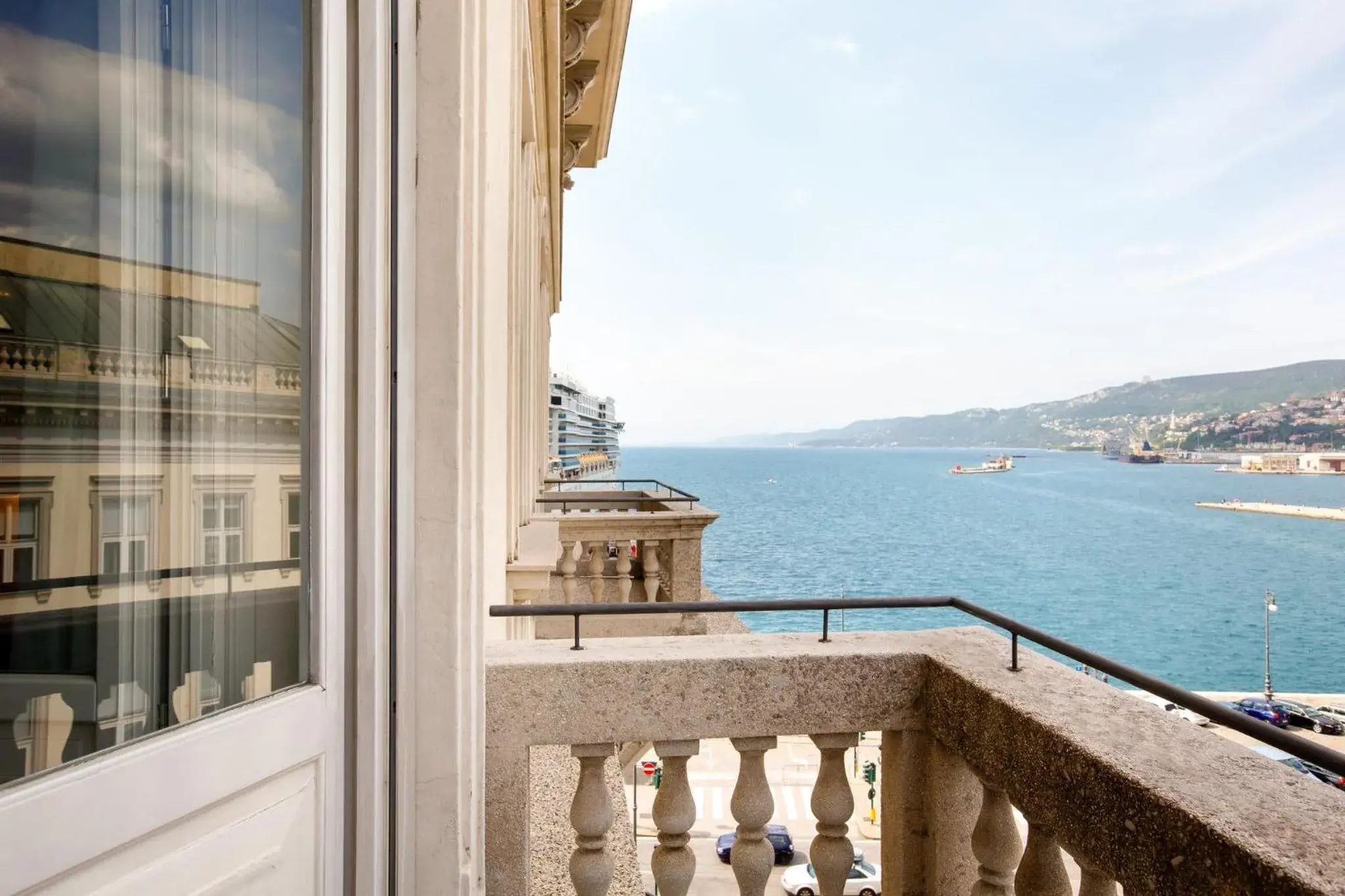 Bird's eye view in Savoia Excelsior Palace Trieste - Starhotels Collezione Bird's eye view in Savoia Excelsior Palace Trieste - Starhotels Collezione