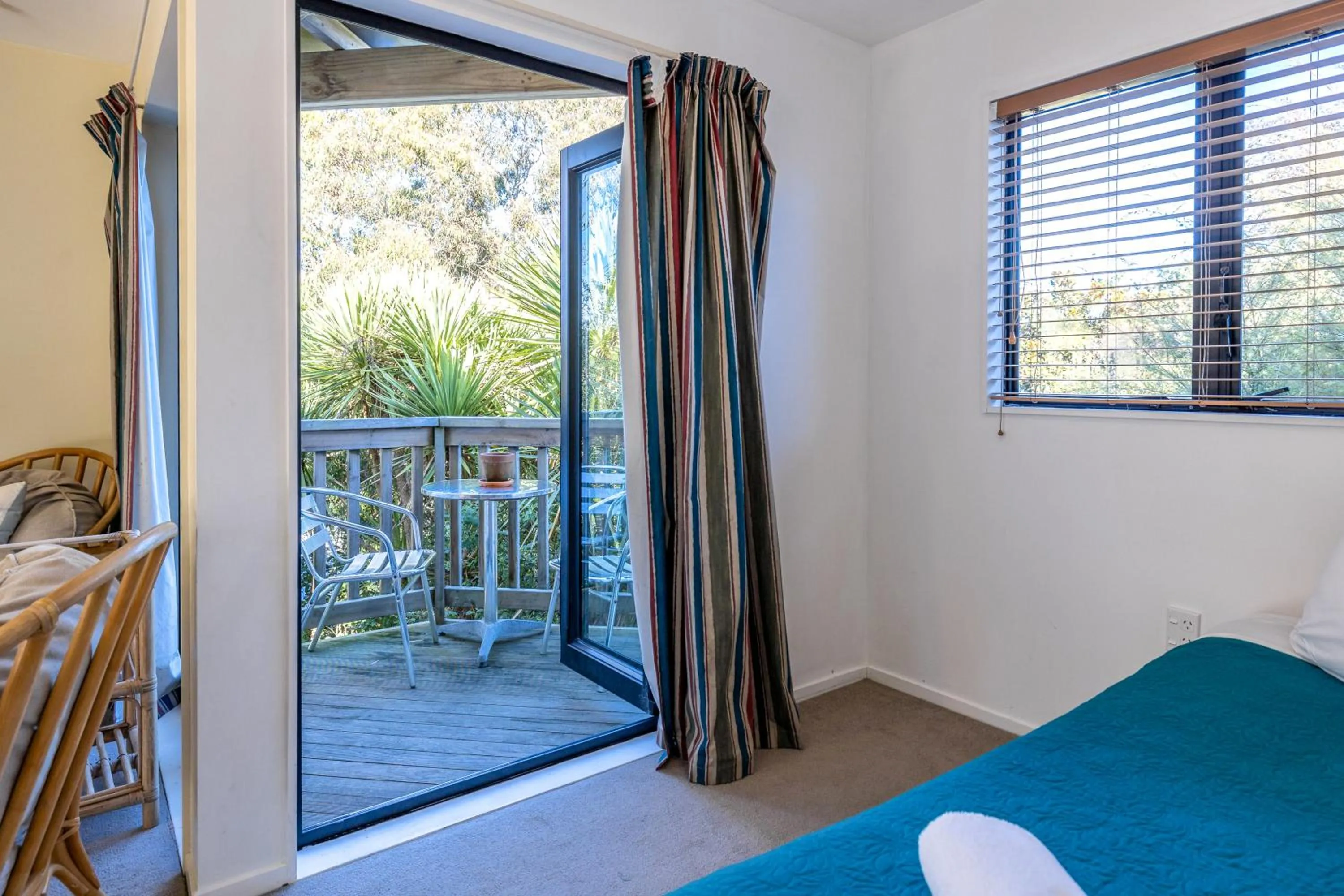 Bed in Waiheke Island Motel