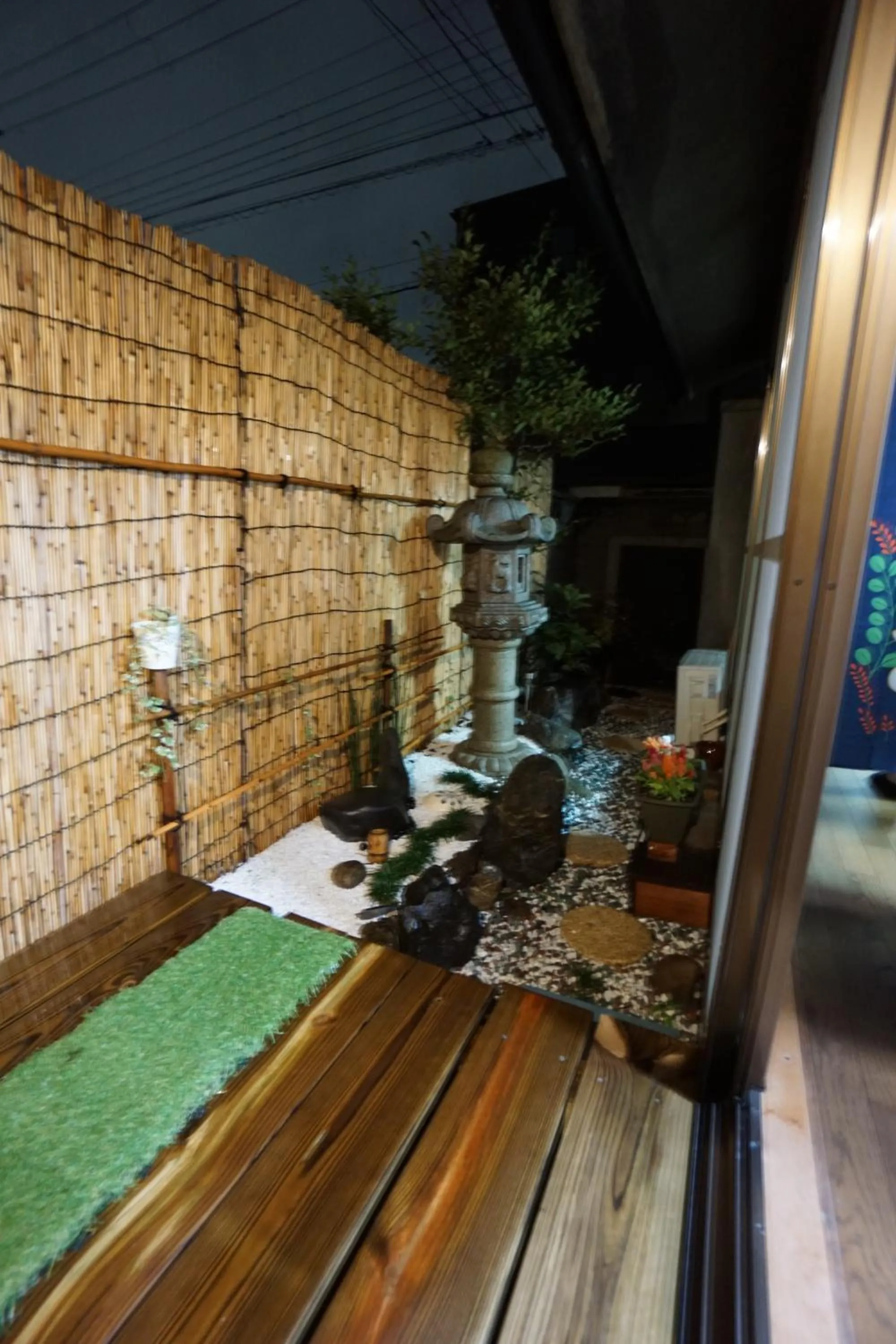 Patio in Villa Kyoto Saiin