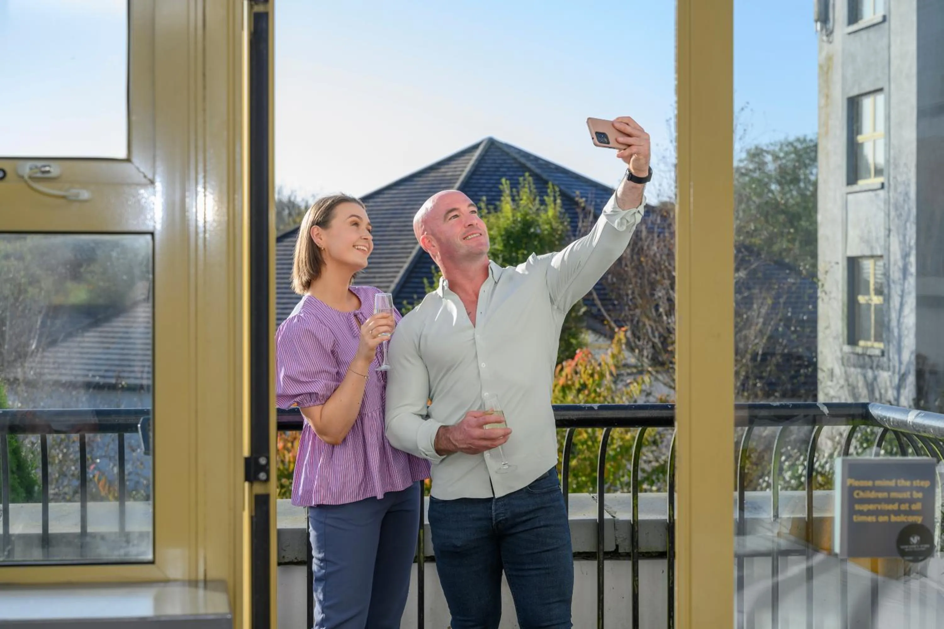 Balcony/Terrace in Newtown Park Hotel