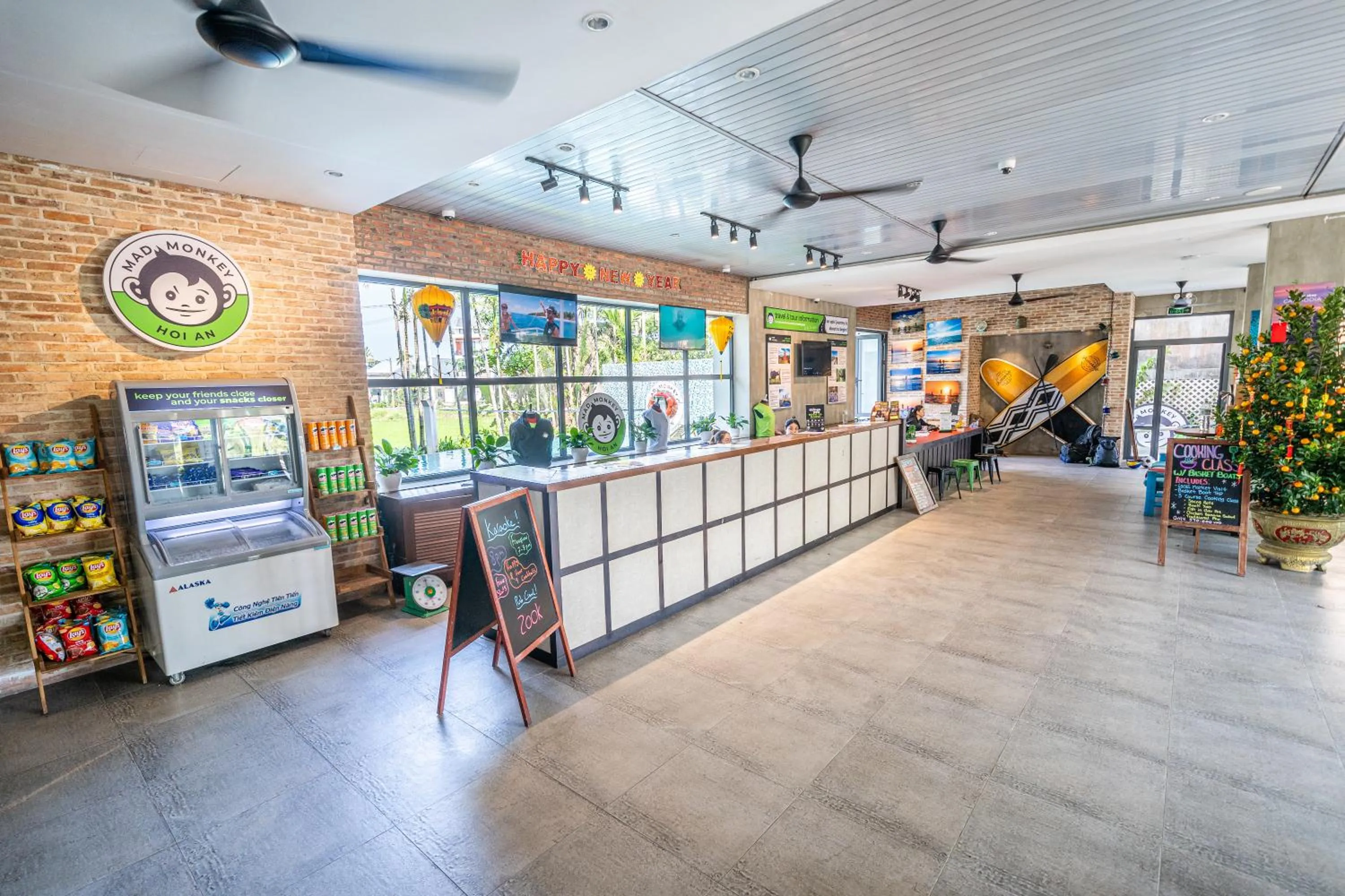 Lobby or reception in Mad Monkey Hoi An