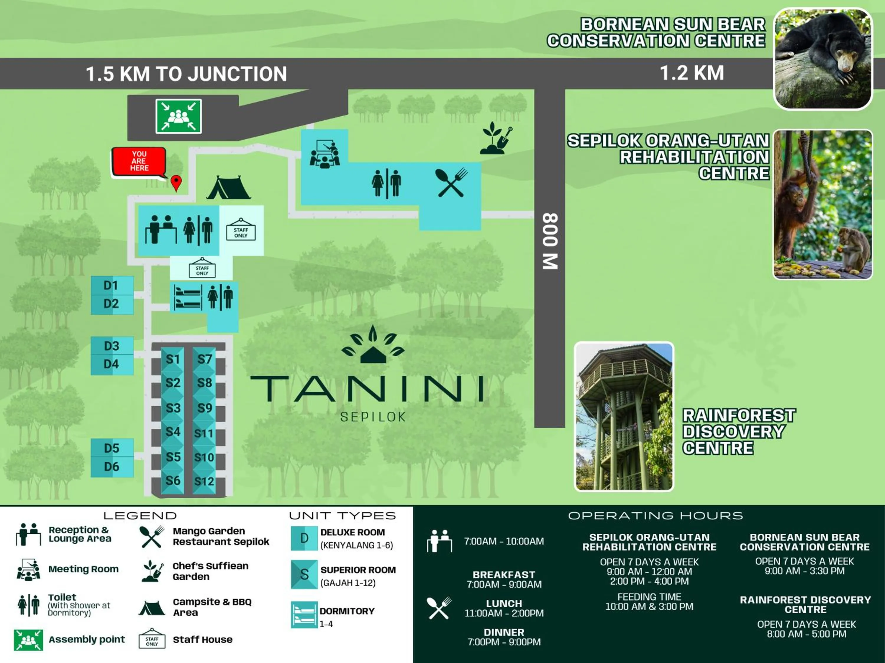 Landmark view in Tanini Sepilok Formerly Known As Nature Lodge Sepilok
