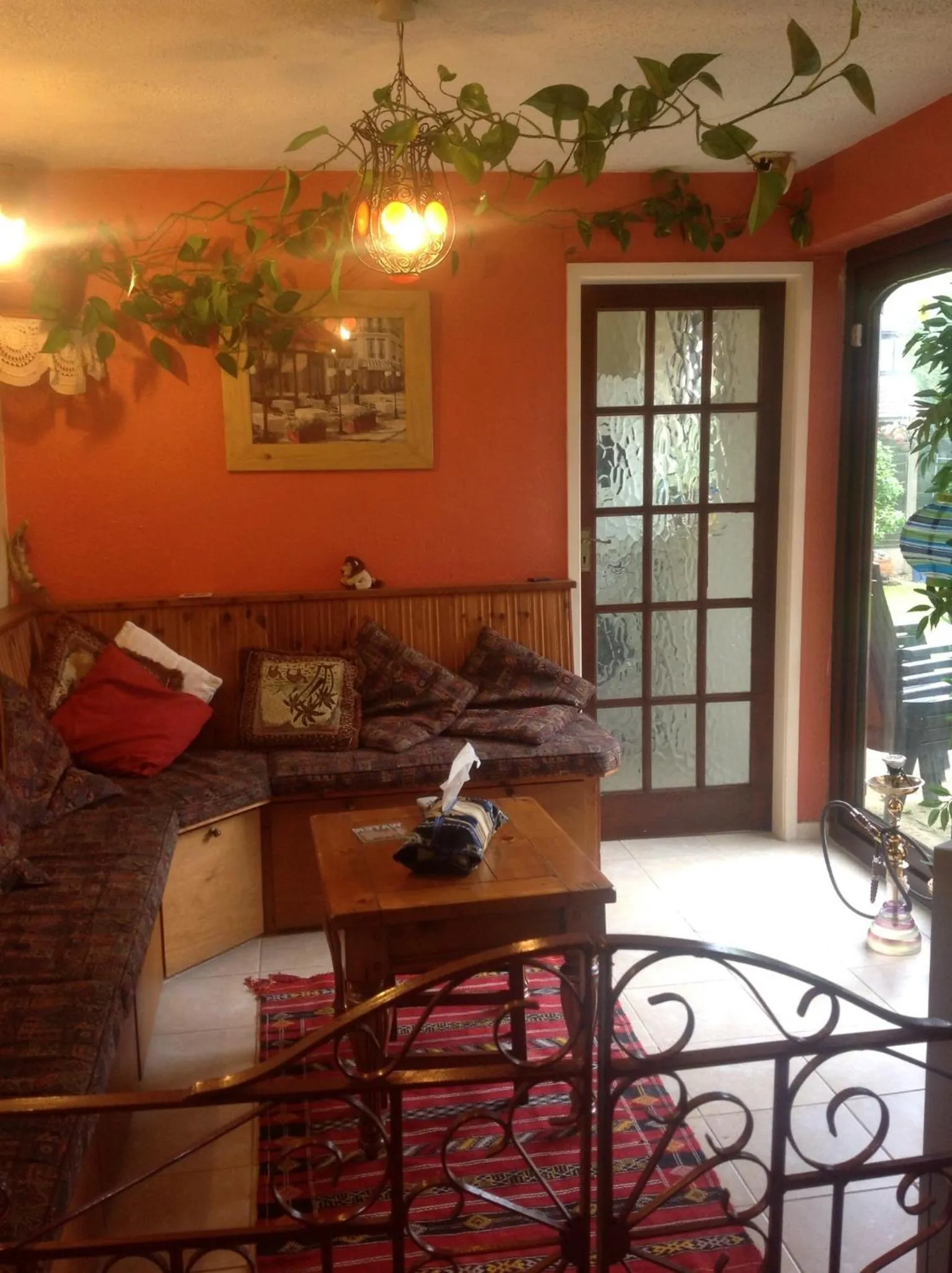 Living room in The Cedars House B&B