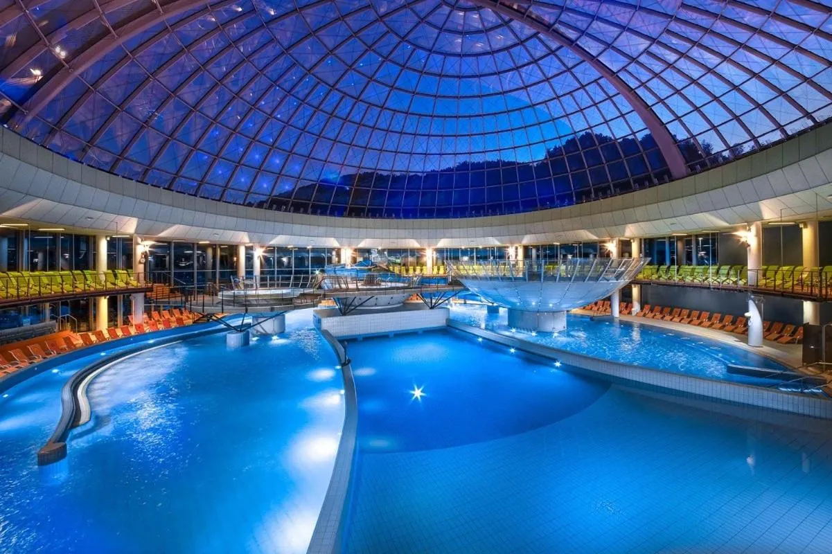 Swimming pool in Trubarjev Art Boutique hotel