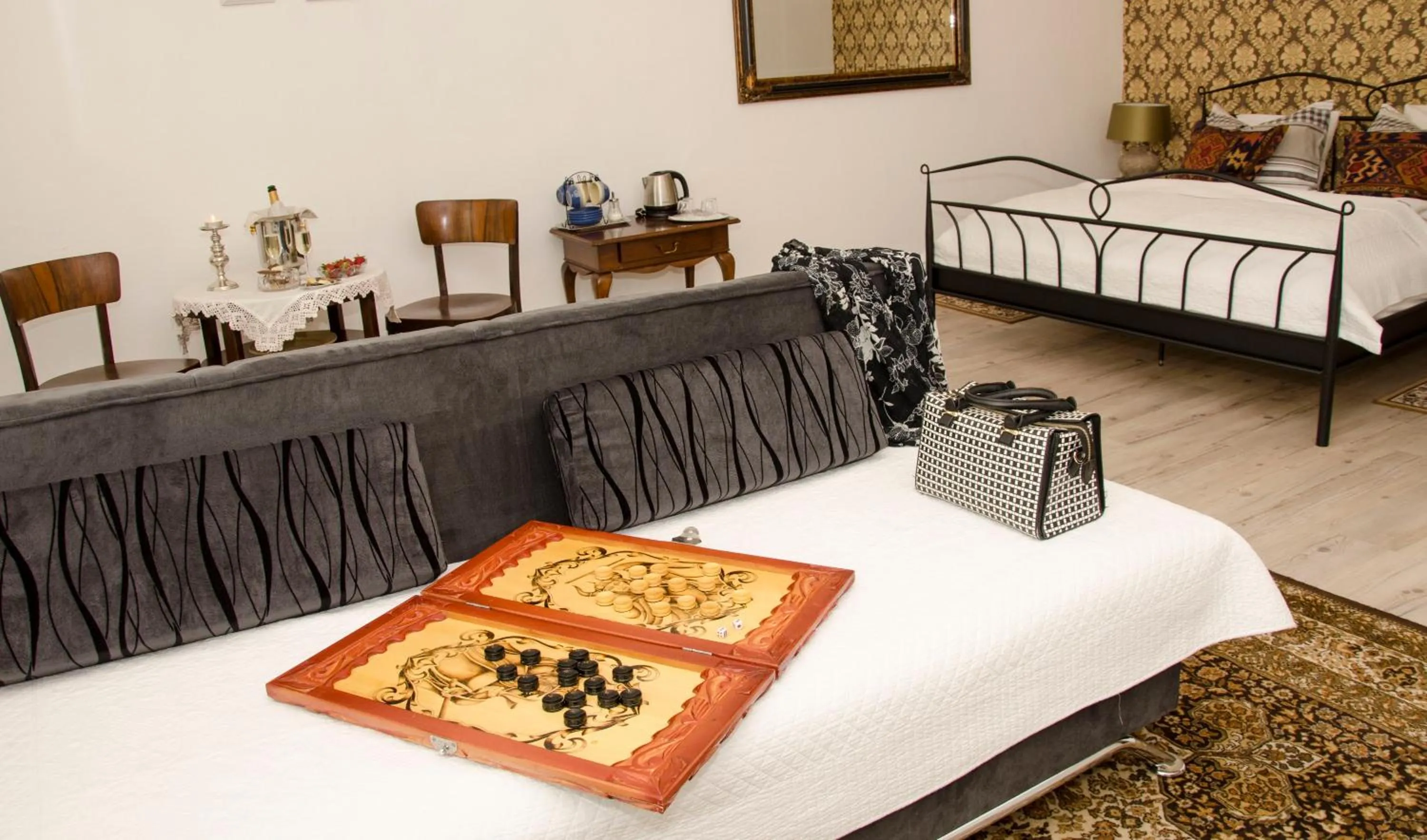 Bedroom, Bed in Trubarjev Art Boutique hotel