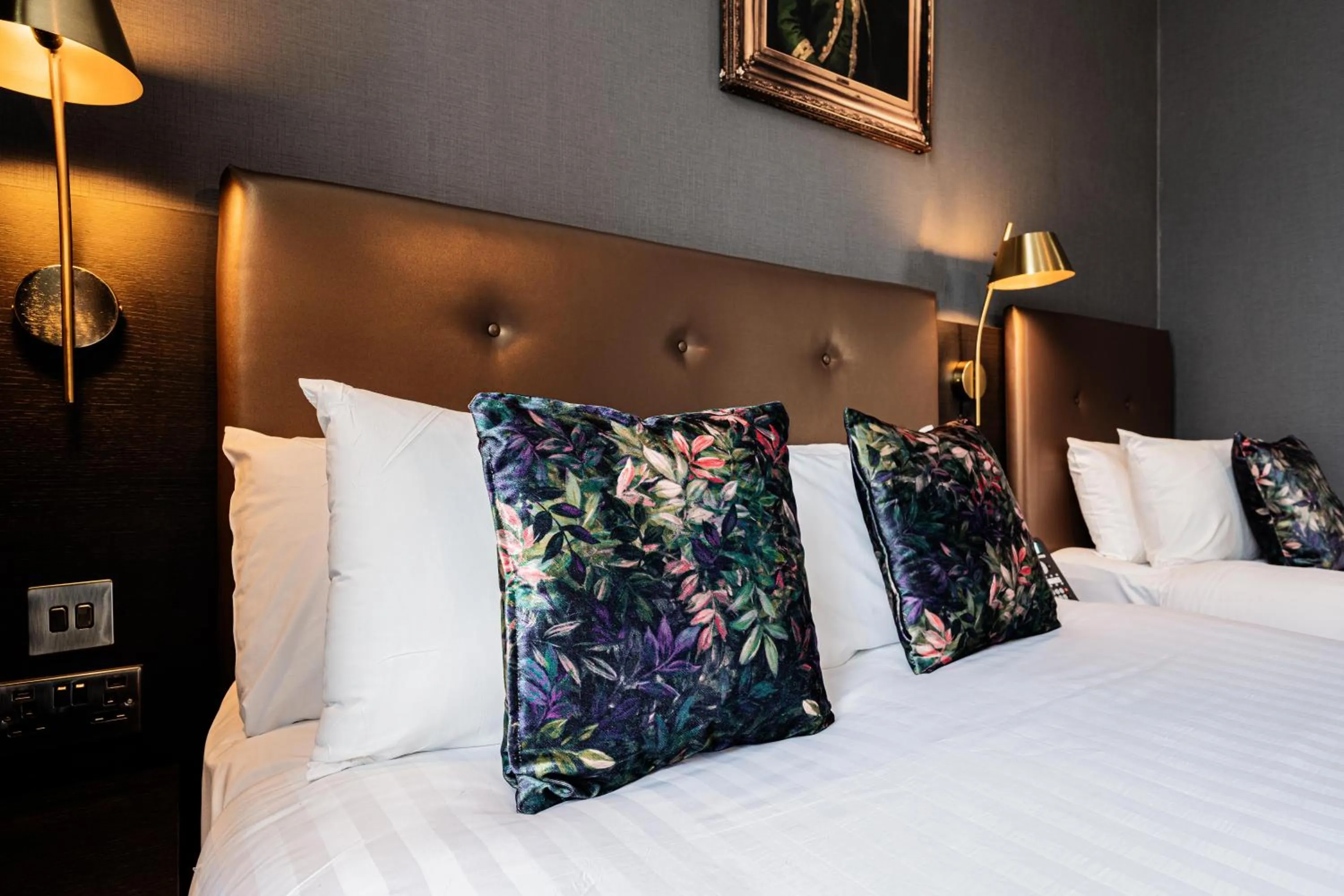 Bed in The House on Warwick