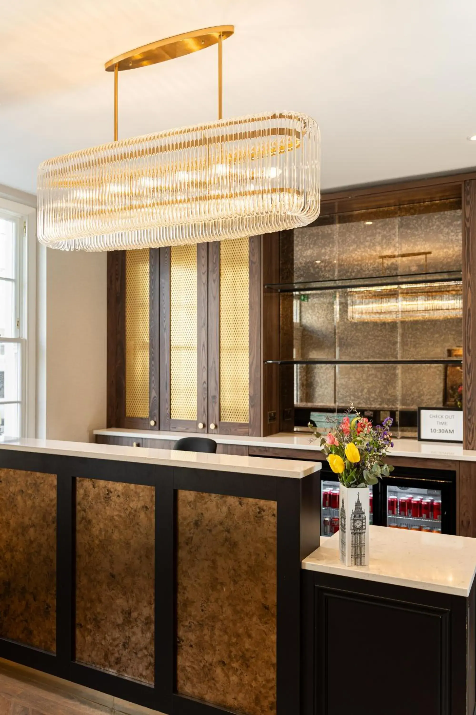 Lobby or reception in The House on Warwick Lobby or reception in The House on Warwick