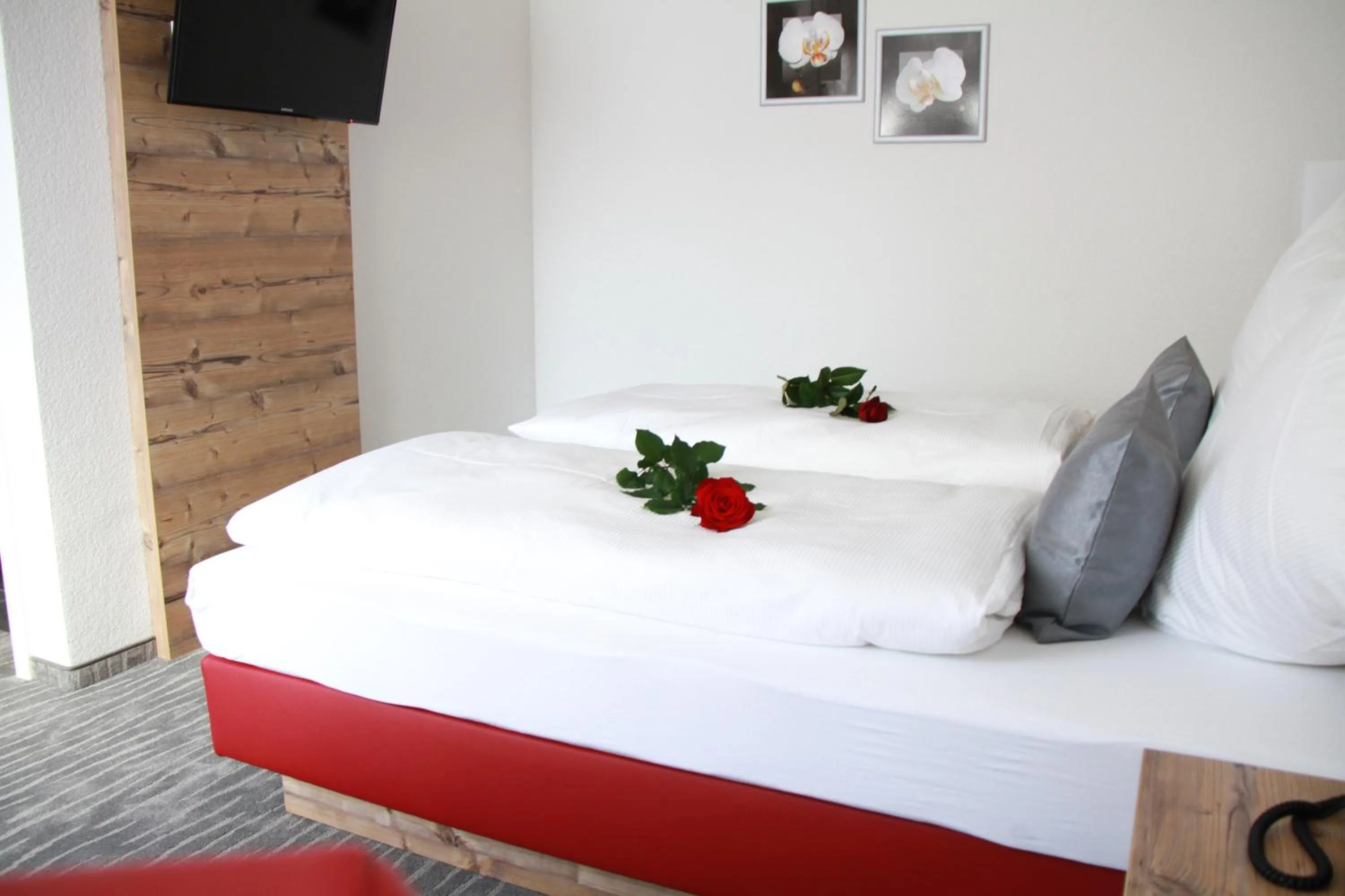 Photo of the whole room, Bed in Hotel Lamm