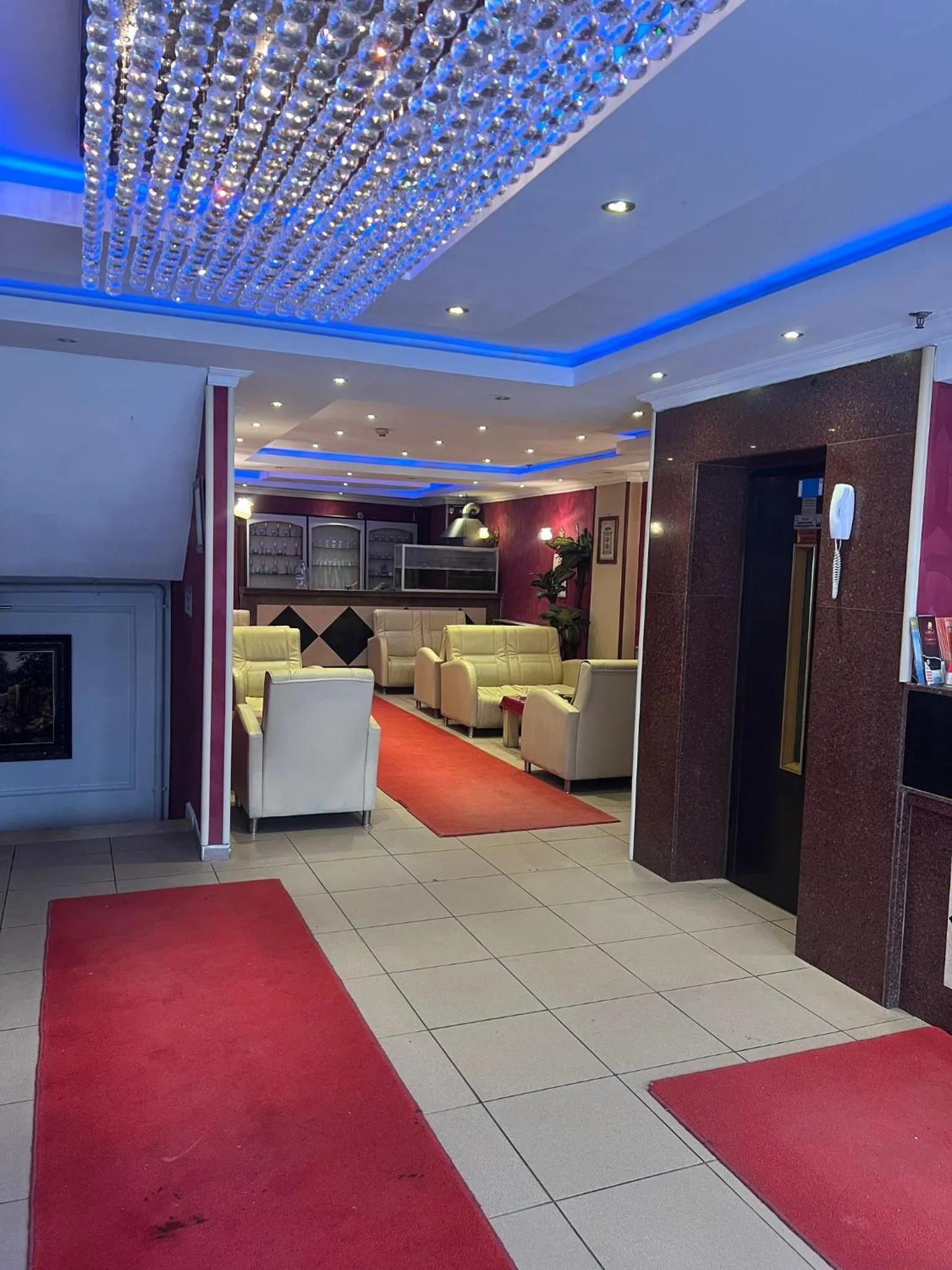 Lobby or reception in Red White Hotel
