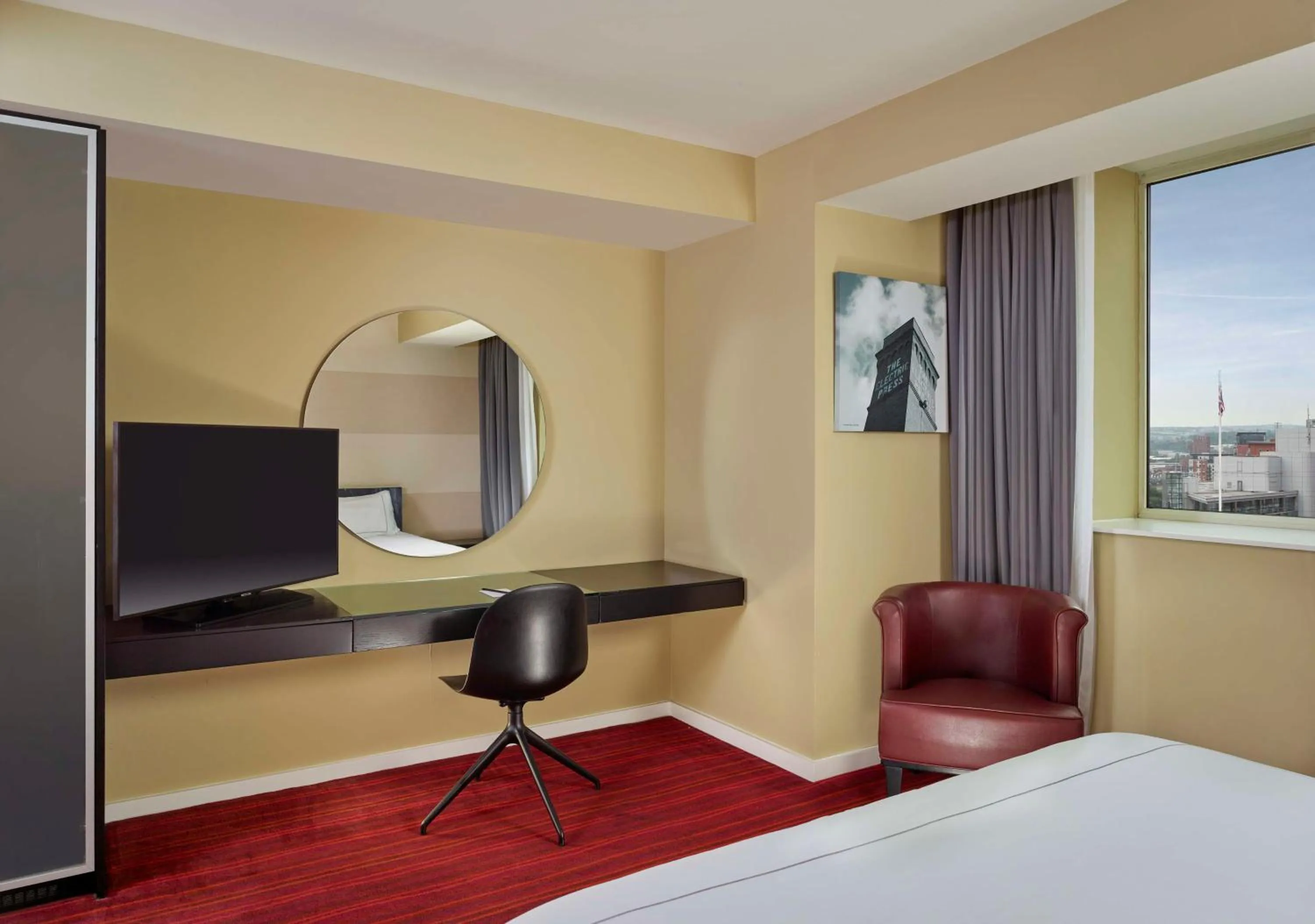 Bedroom, Bed in Park Plaza Leeds