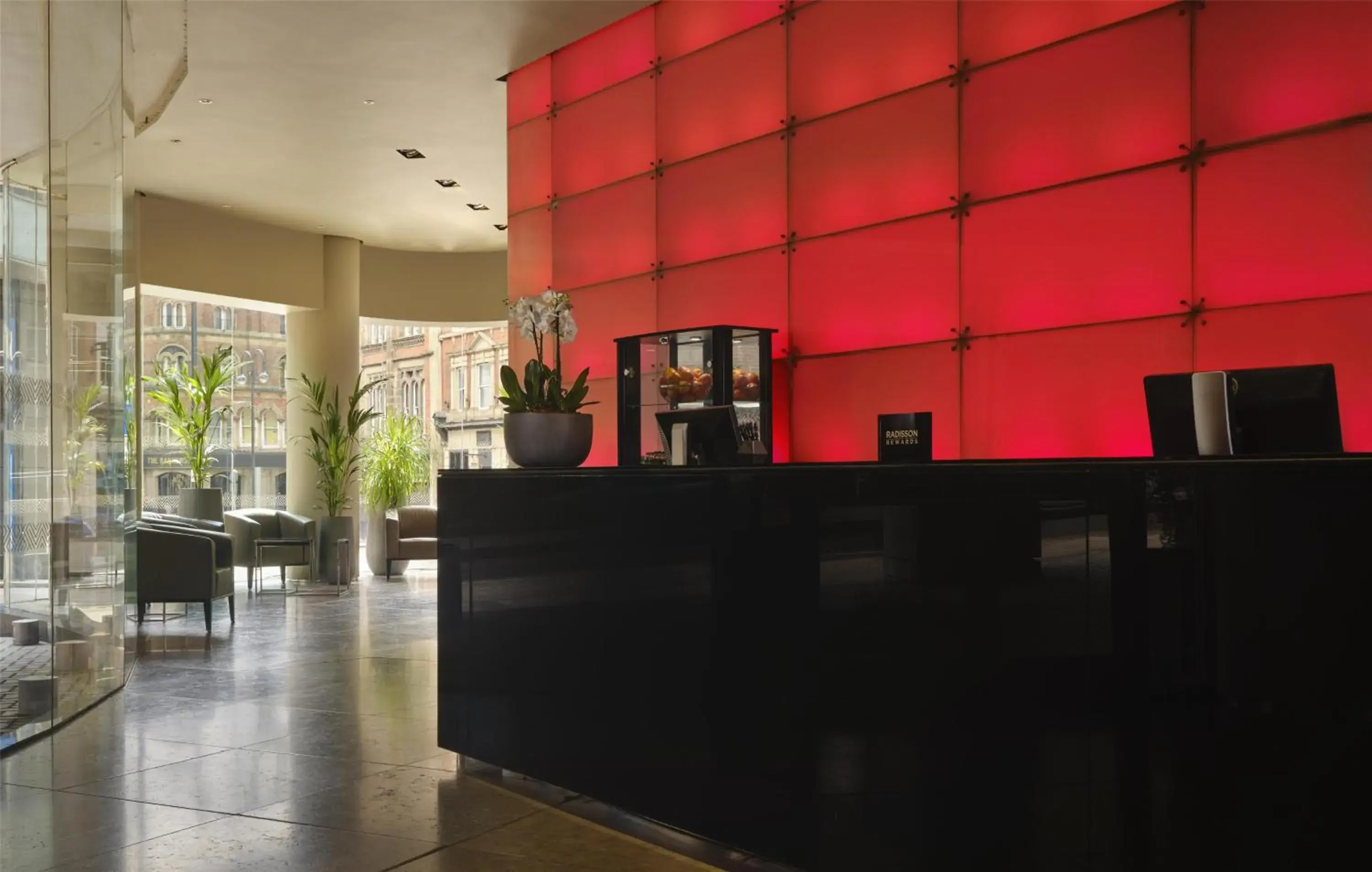 Lobby or reception in Park Plaza Leeds Lobby or reception in Park Plaza Leeds