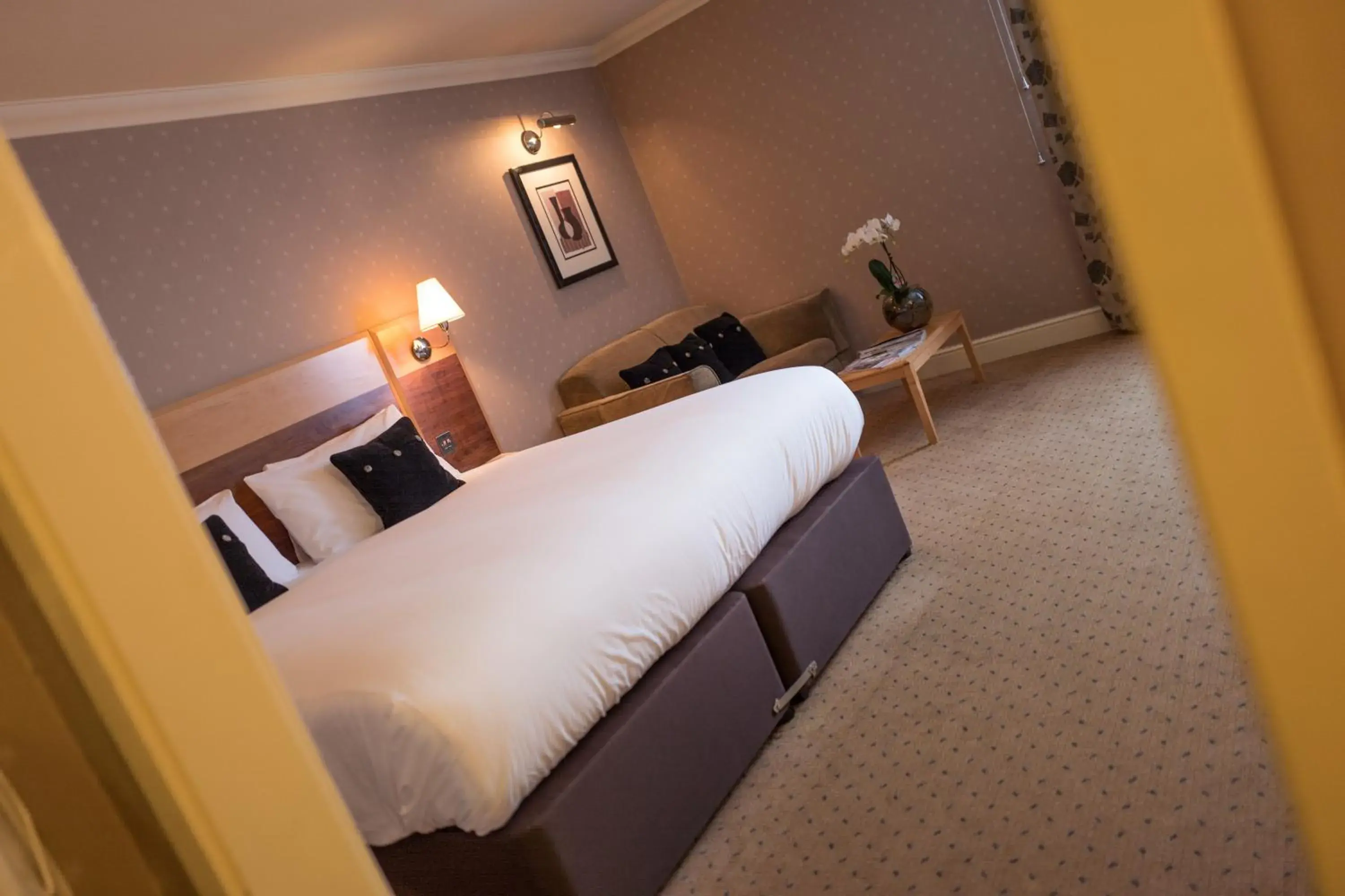 Bed in Apollo Hotel Bed in Apollo Hotel