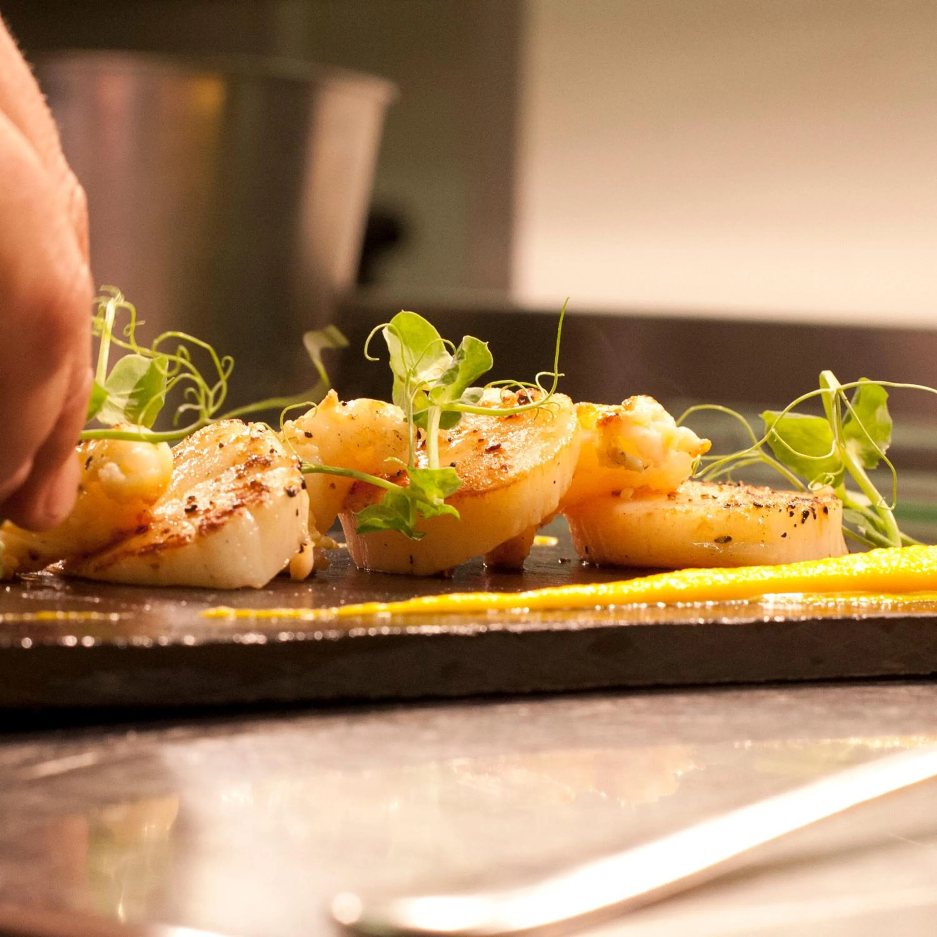 Restaurant/places to eat in Apollo Hotel