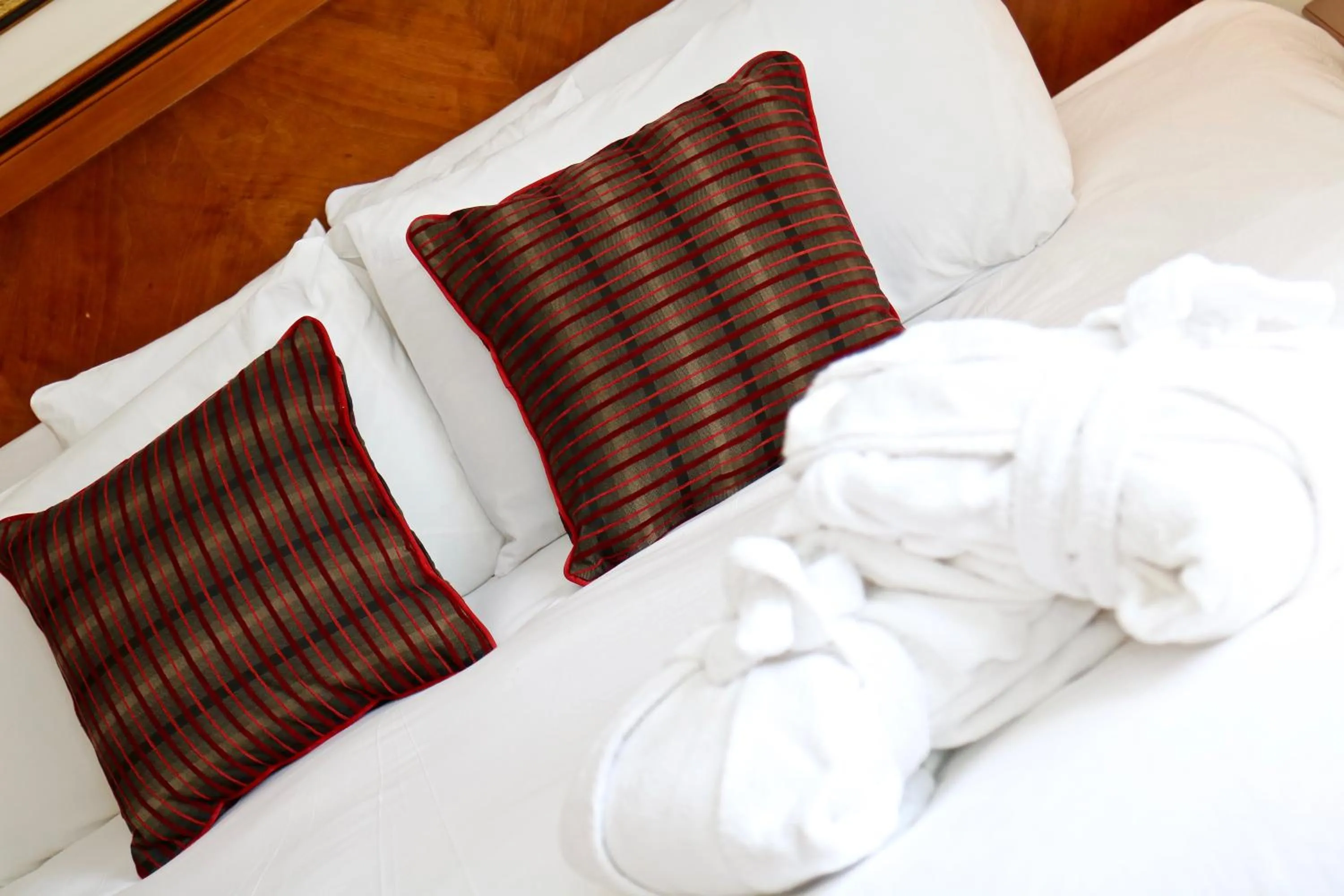 Decorative detail, Bed in Apollo Hotel