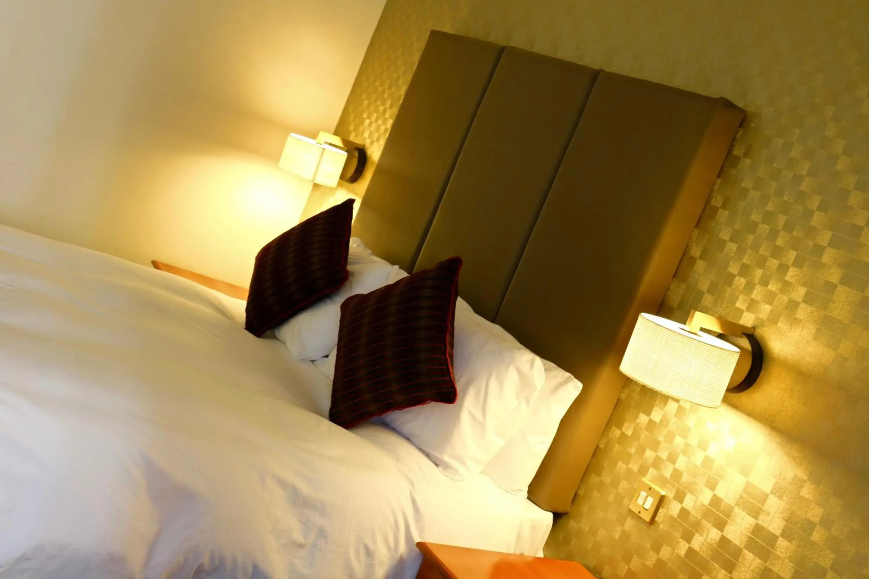 Bed in Apollo Hotel Bed in Apollo Hotel