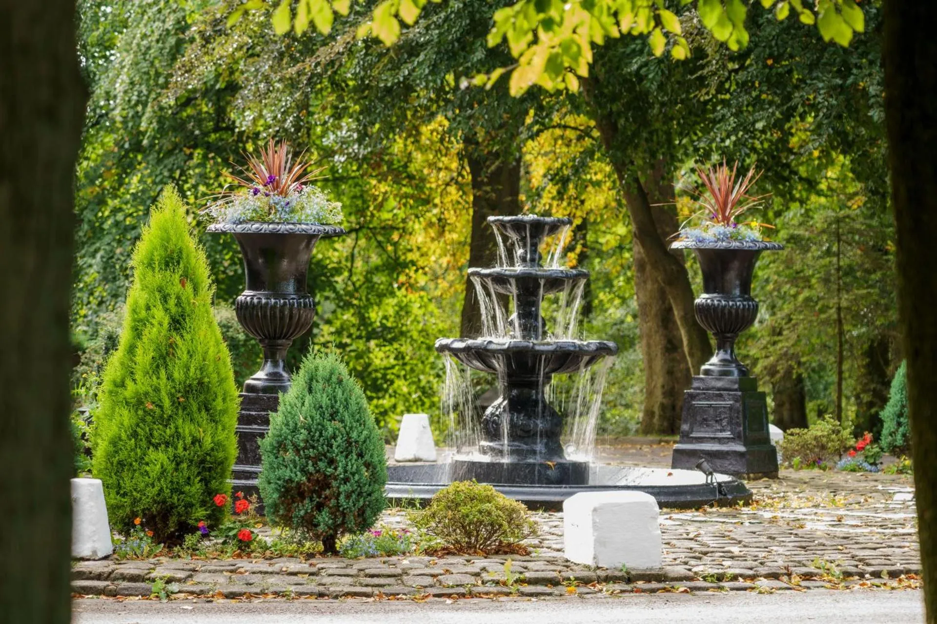 Garden in Macdonald Kilhey Court Hotel