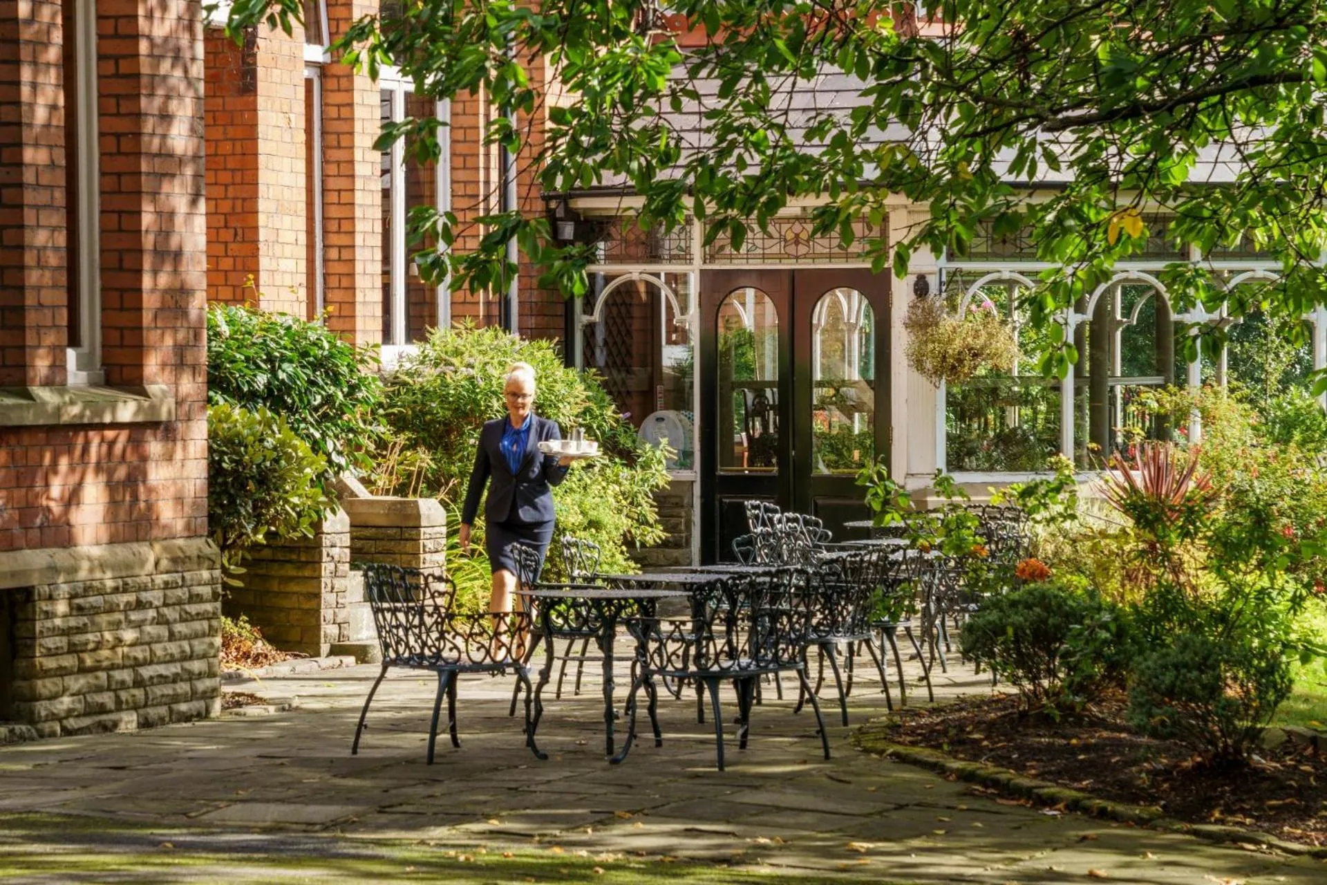 Garden in Macdonald Kilhey Court Hotel