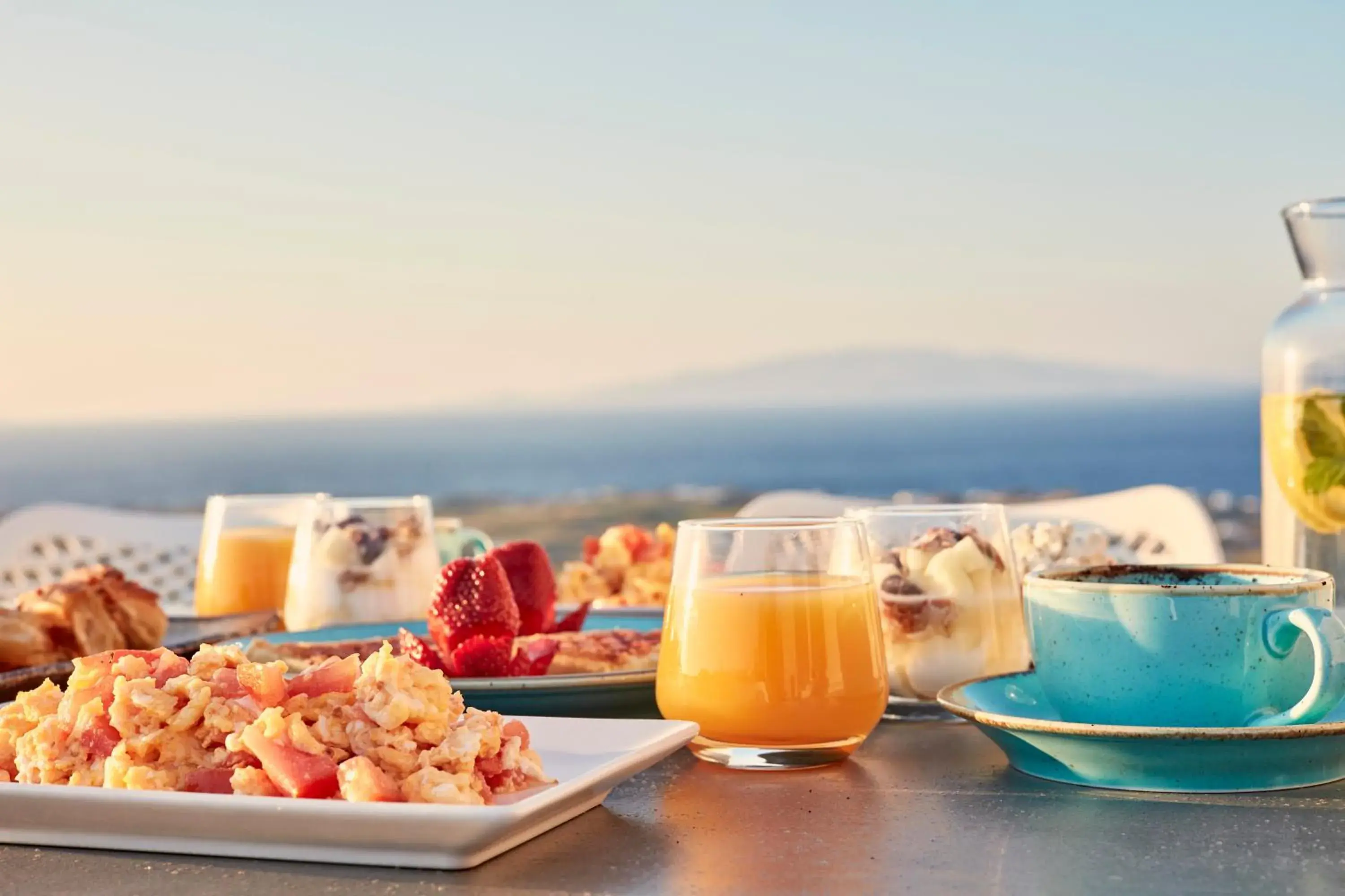 Breakfast in Elysian Santorini Breakfast in Elysian Santorini