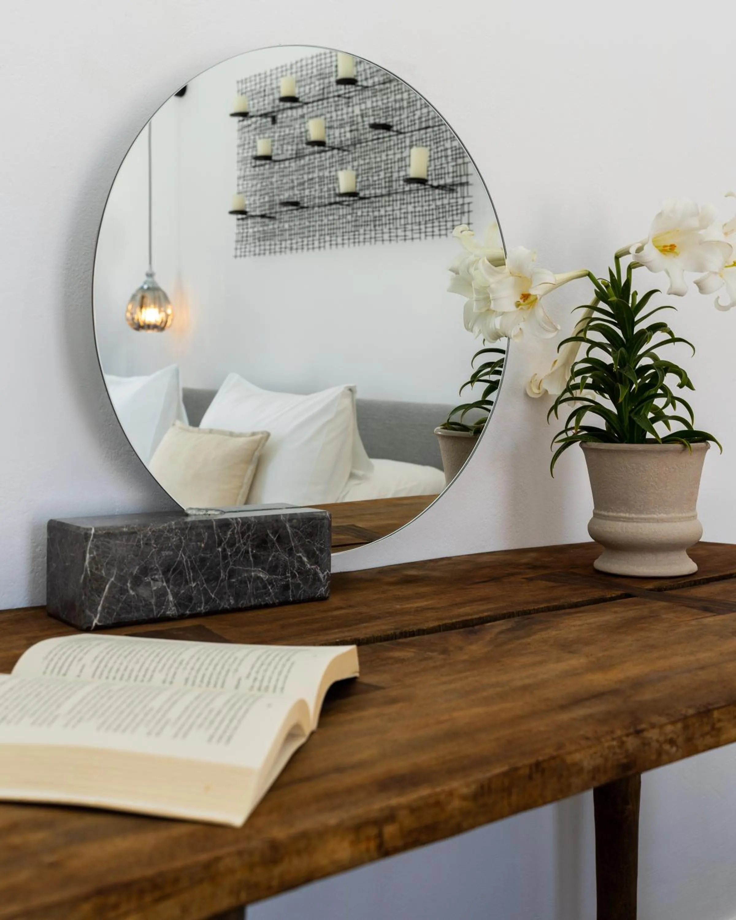 Bedroom in Elysian Santorini