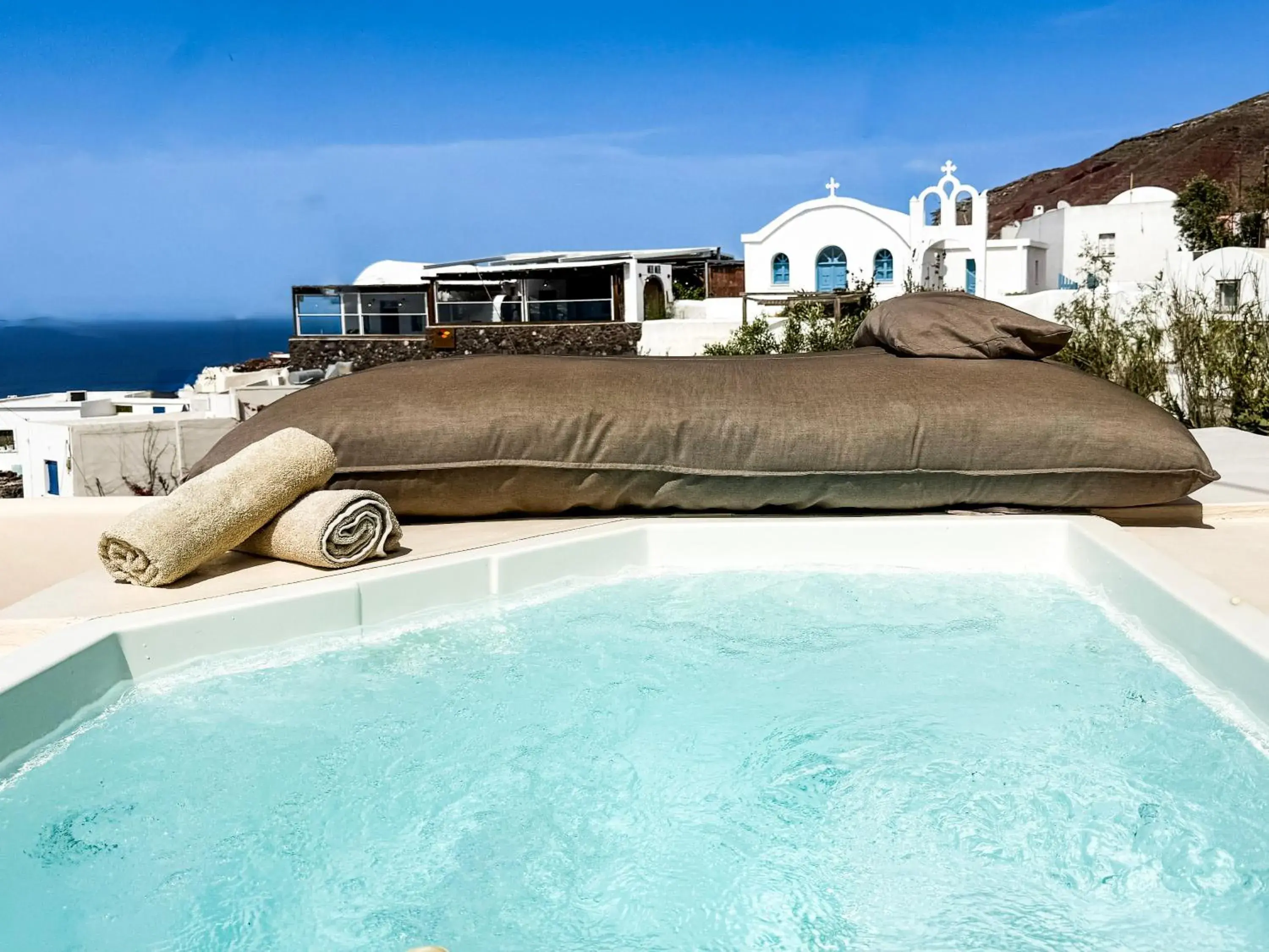 Superior Cave House with Plunge Pool and Sew View in Elysian Santorini Superior Cave House with Plunge Pool and Sew View in Elysian Santorini