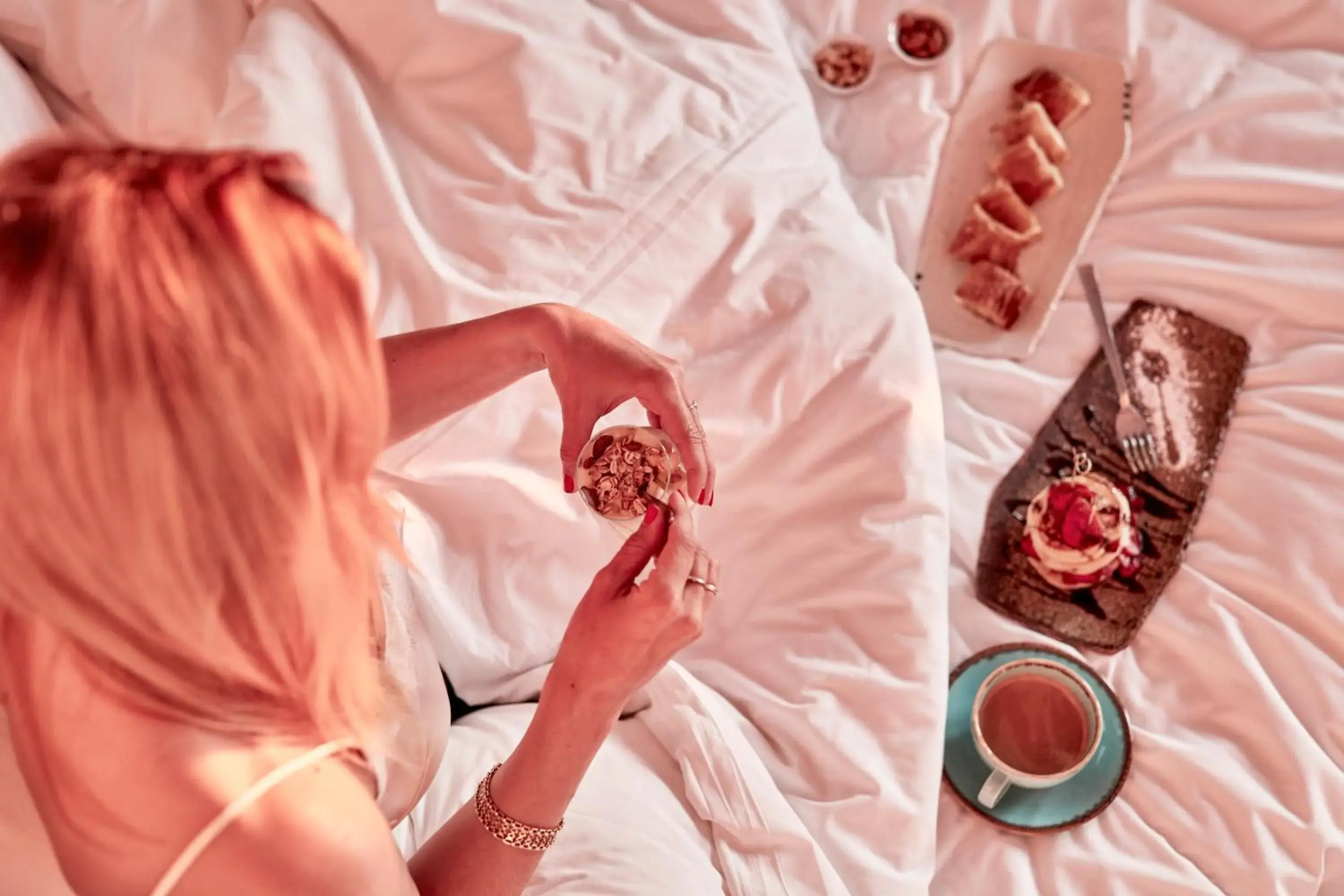 Breakfast, Bed in Elysian Santorini Breakfast, Bed in Elysian Santorini