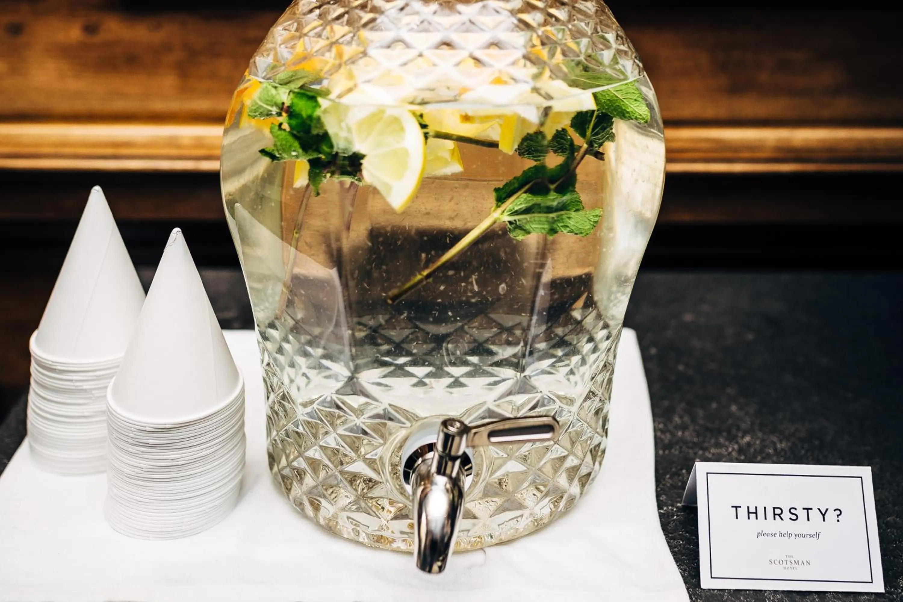 Lobby or reception in The Scotsman Hotel