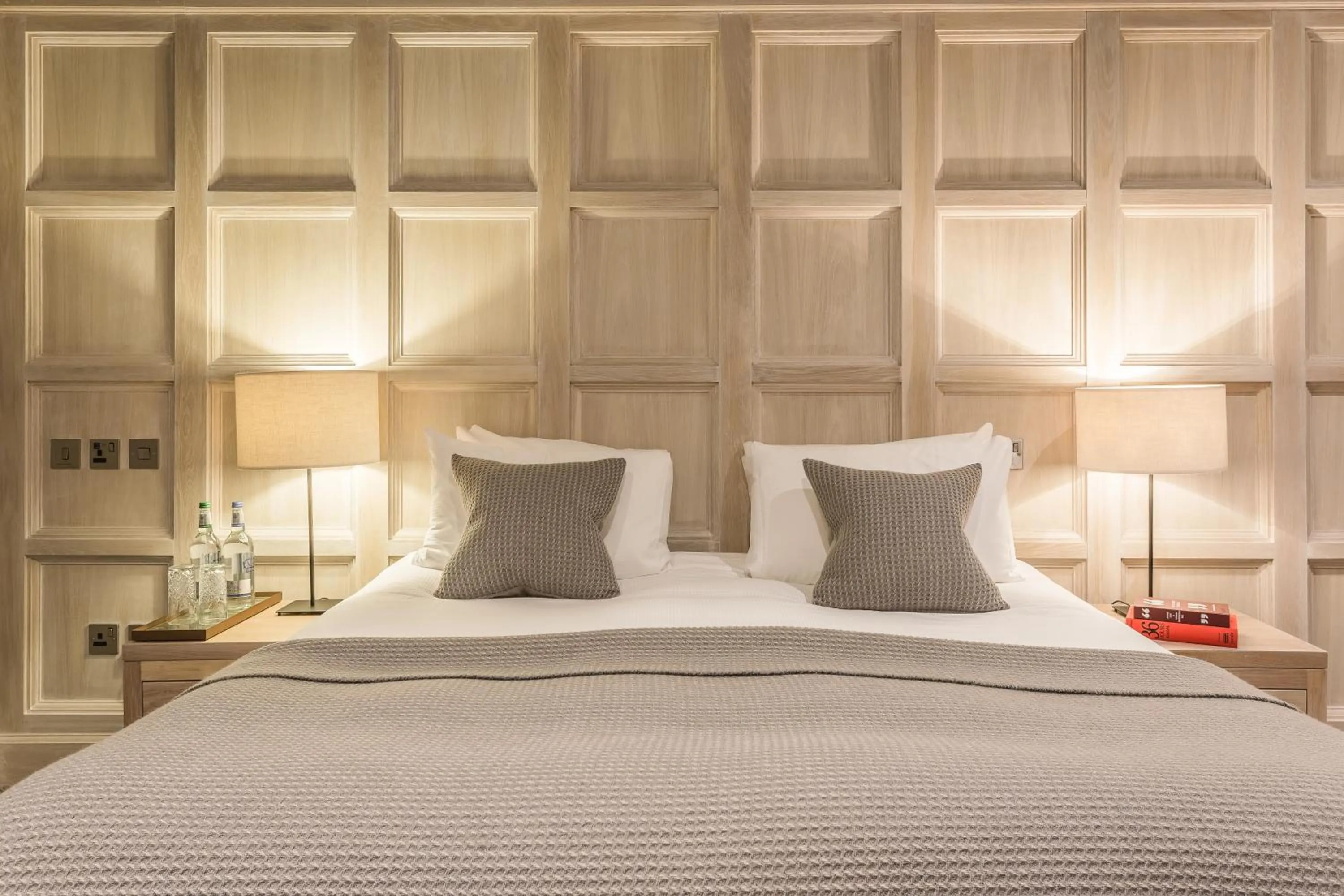 Bed in The Scotsman Hotel