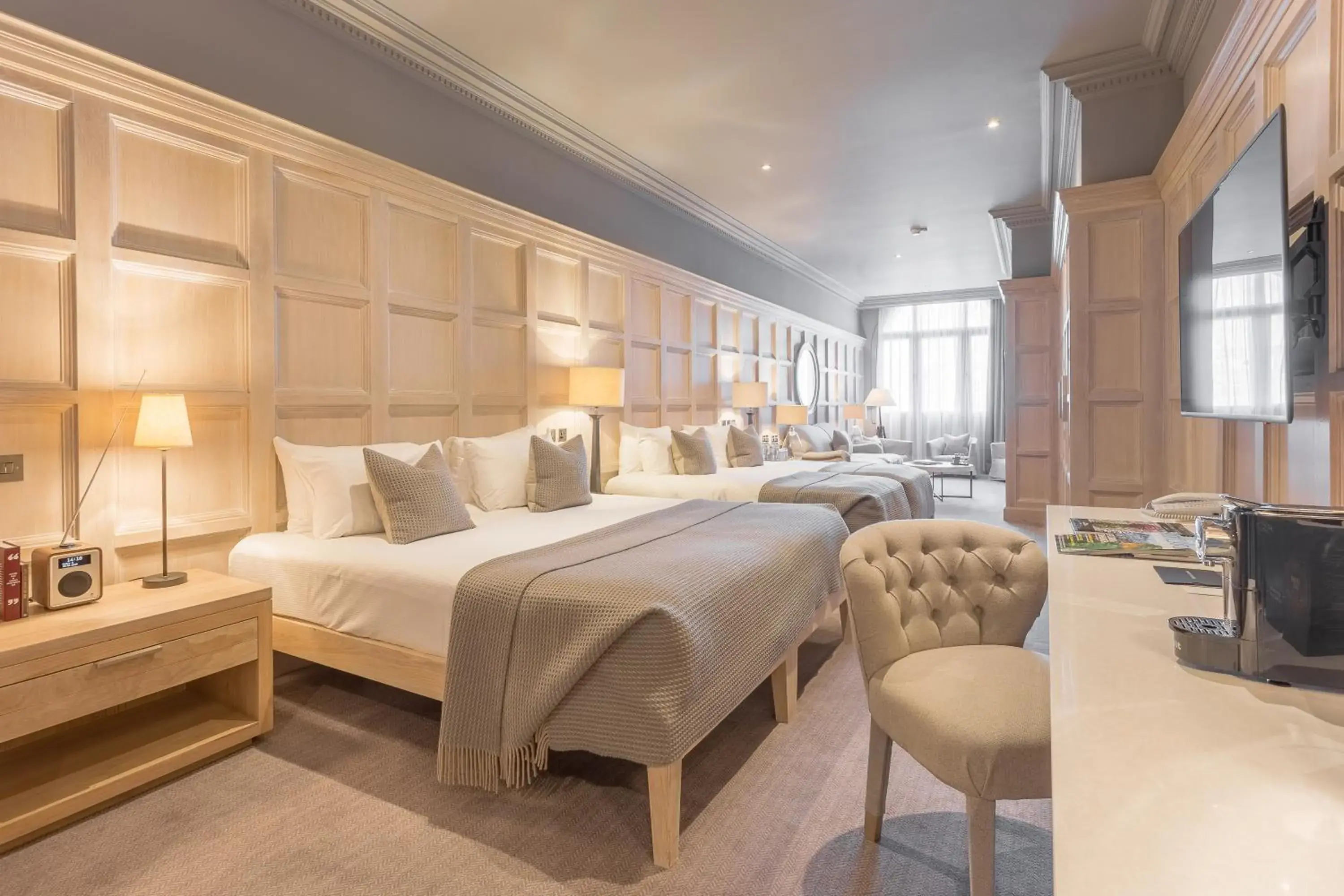 Feature Family Room in The Scotsman Hotel Feature Family Room in The Scotsman Hotel