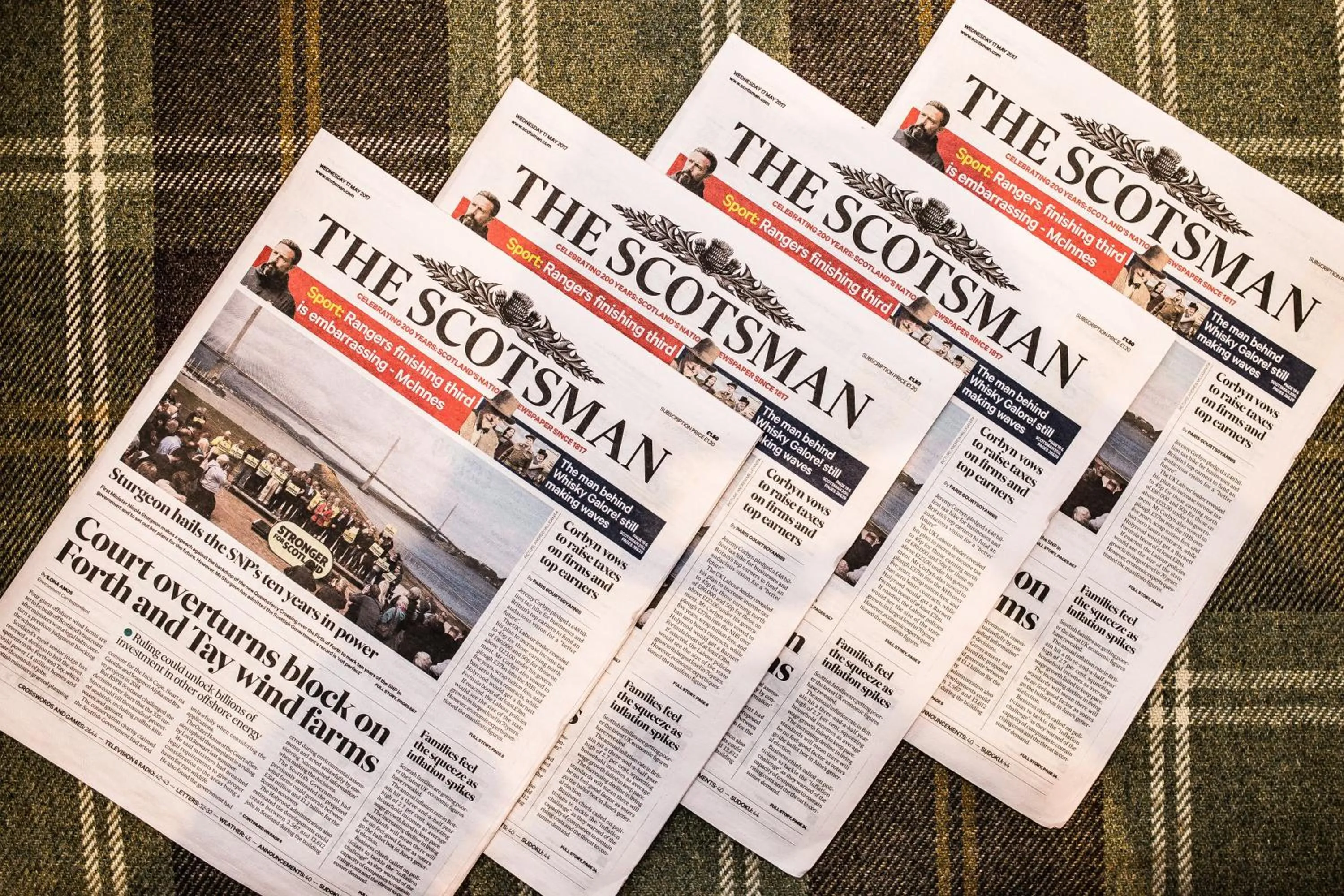 Lobby or reception in The Scotsman Hotel