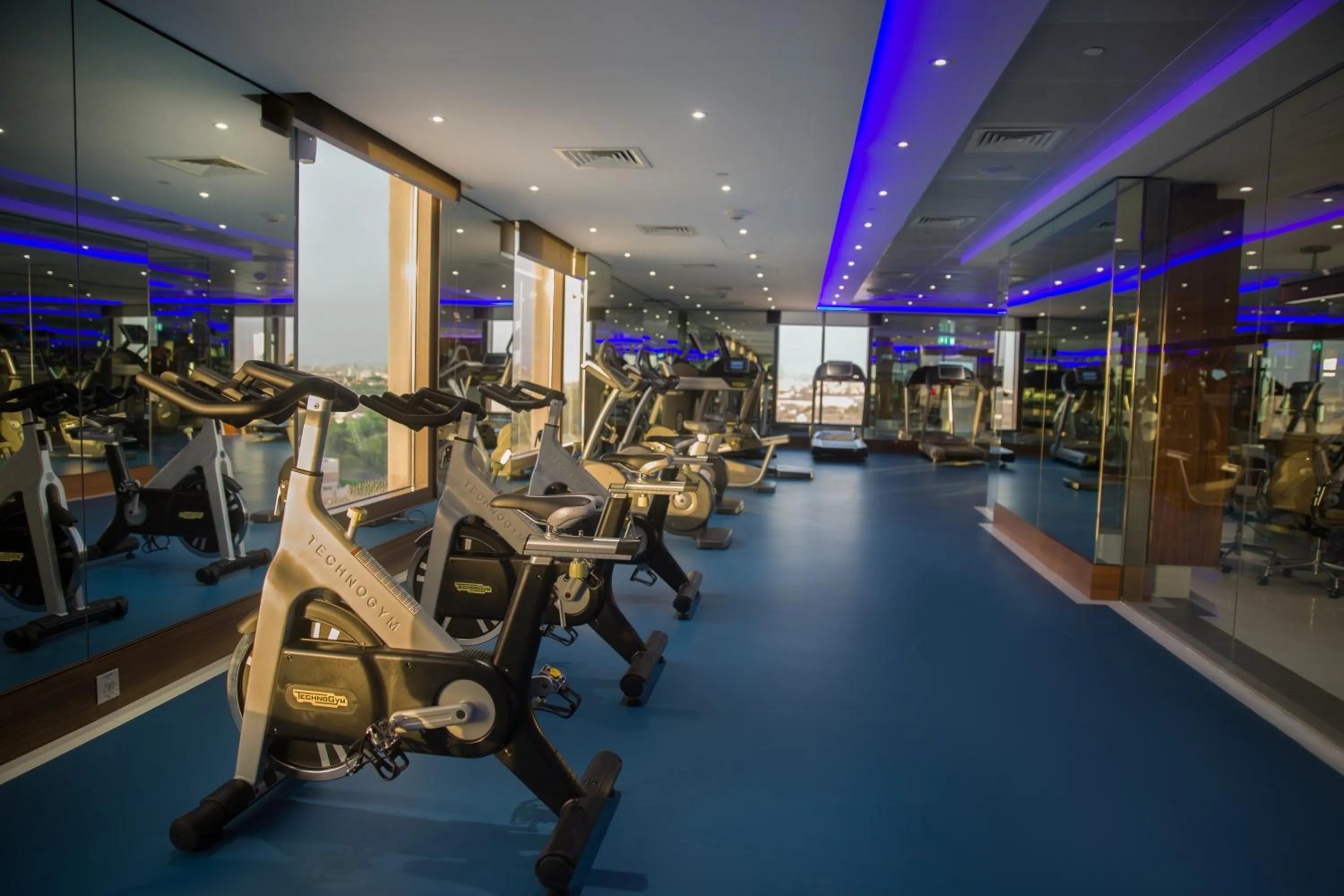 Fitness centre/facilities in Ayla Grand Hotel